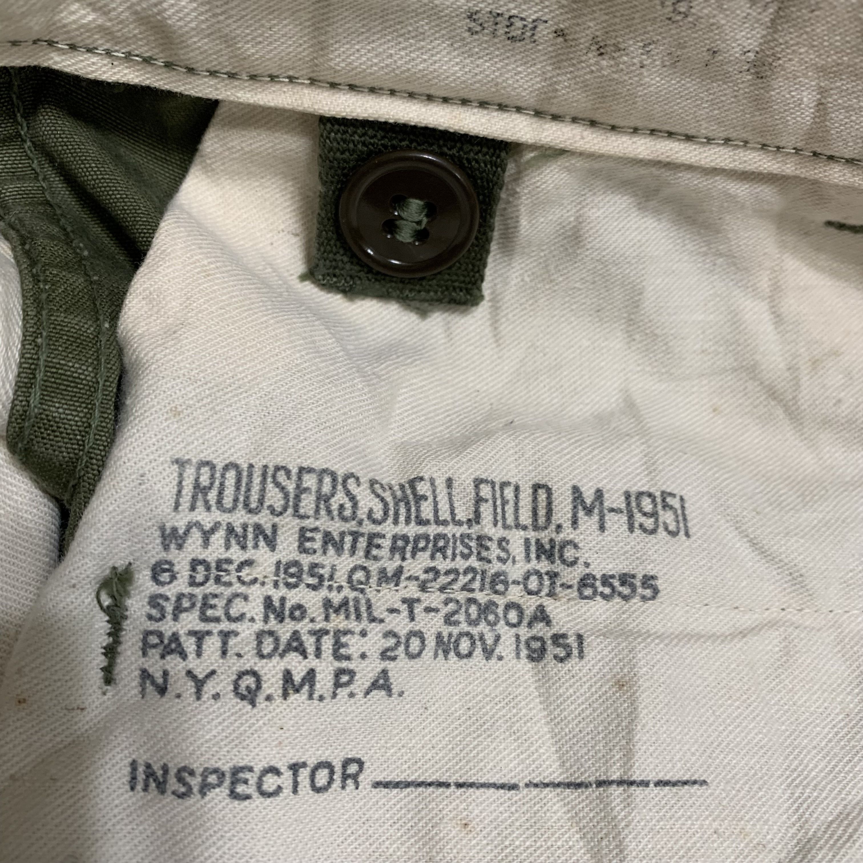Vintage Vintage 50s M-1951 Military Cargo Pants Size US 32 / EU 48 - 13 Thumbnail