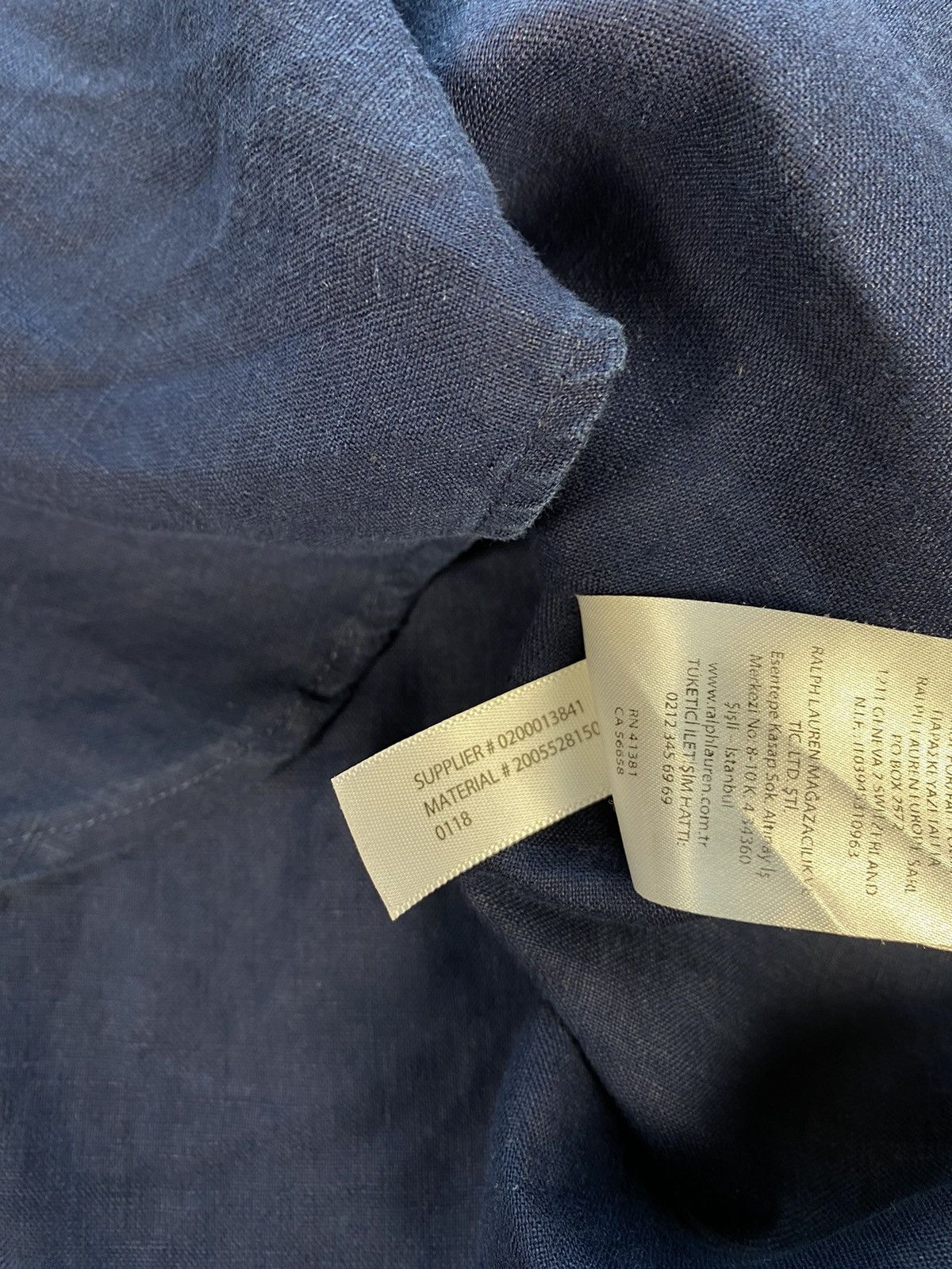 Lauren Ralph Lauren × Polo Ralph Lauren × Ralph Lauren Rare Lauren Ralph Lauren Green Label Blue Shirt Button Up Size S / US 4 / IT 40 - 11 Thumbnail