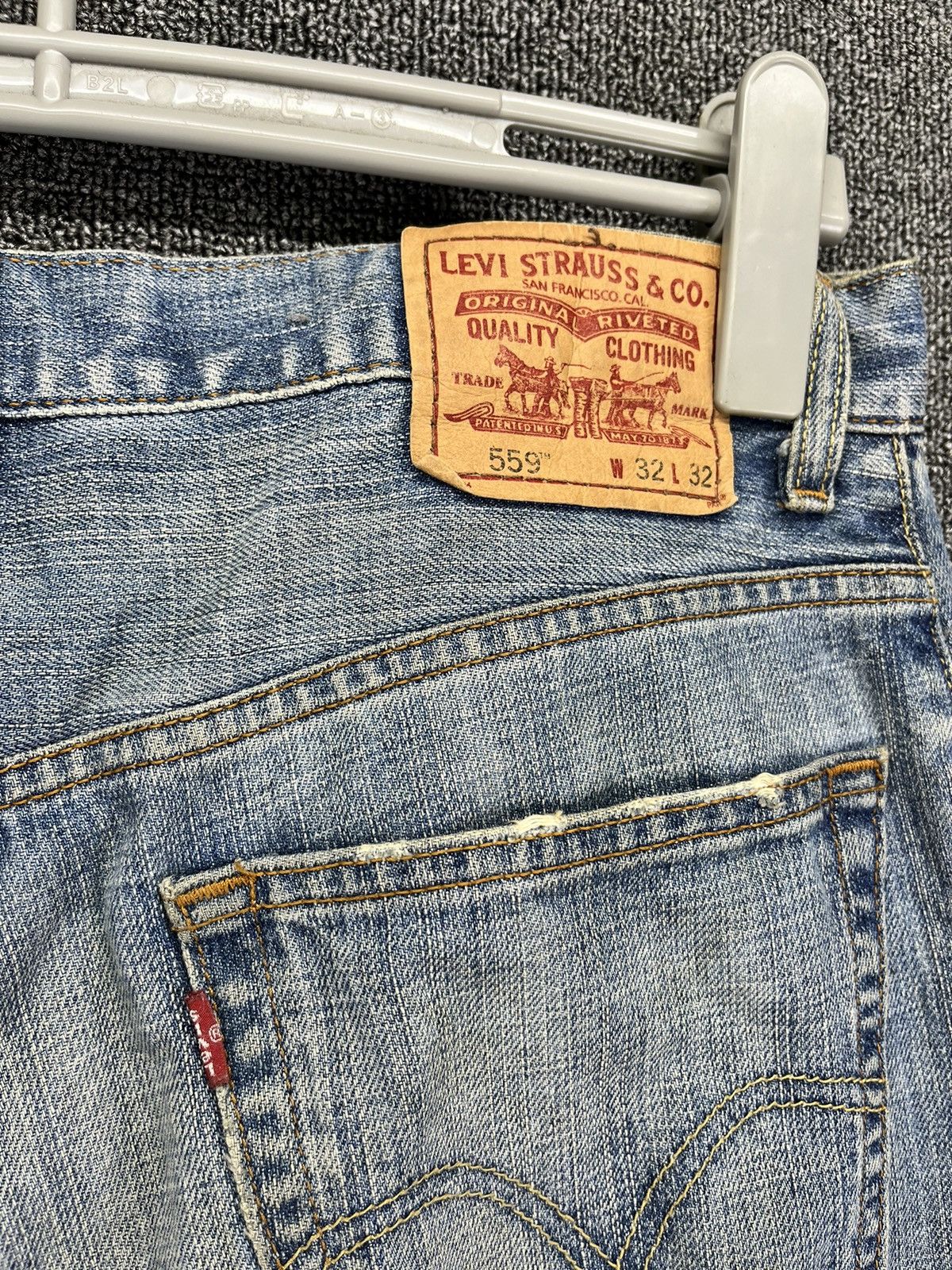 Levi's Vintage Levi's 559 Relaxed Straight Jeans Denim Pants Size US 32 / EU 48 - 7 Thumbnail