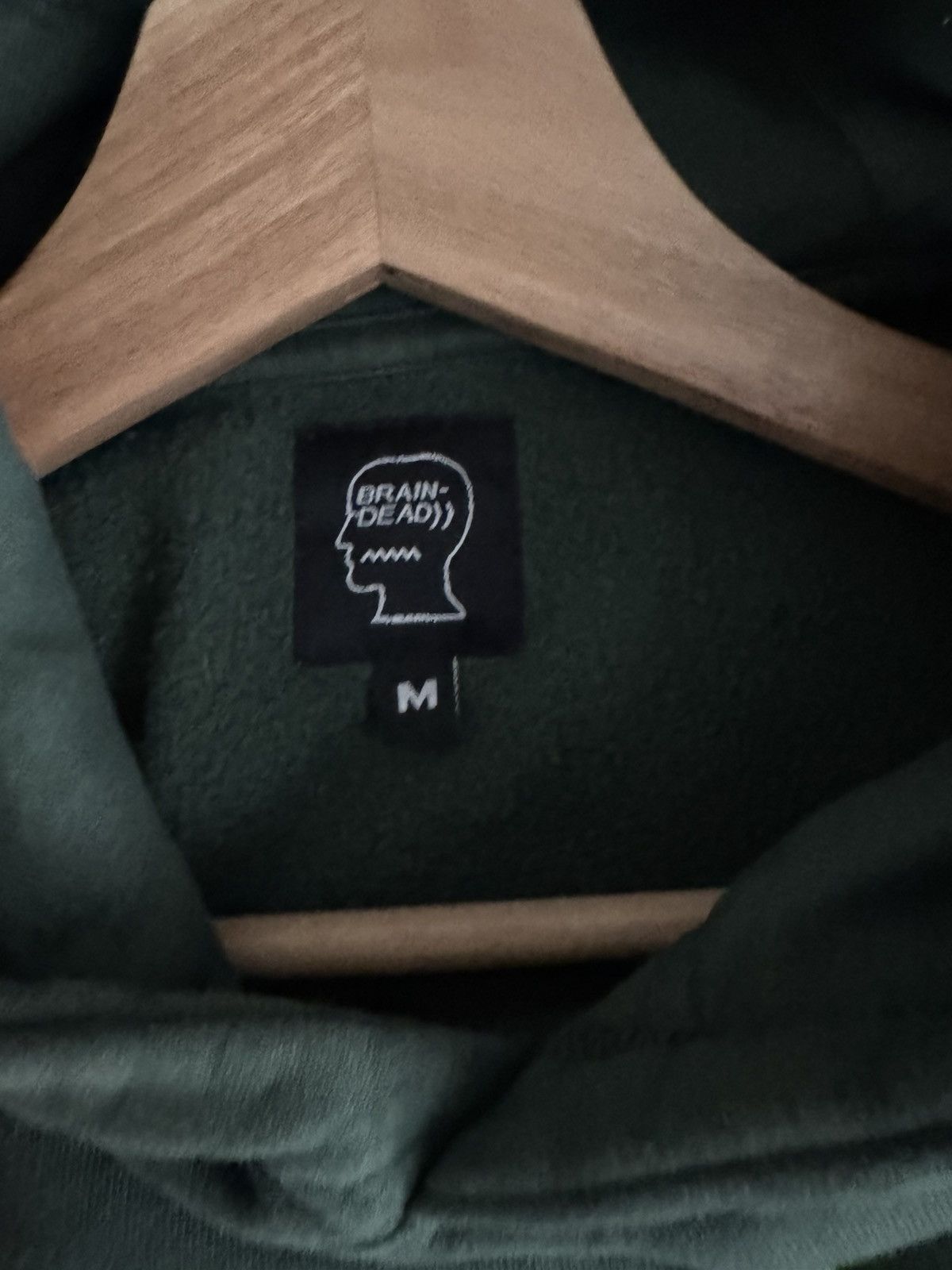 Brain Dead Brain Dead Embroidered Logohead Garment Dyed Hoodie Size US M / EU 48-50 / 2 - 4 Thumbnail