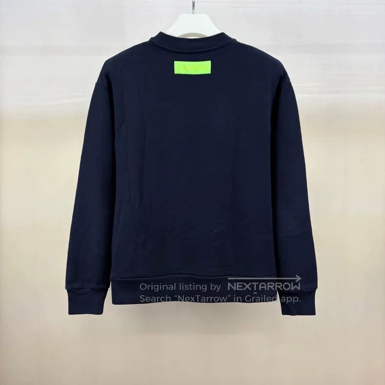 Louis Vuitton Louis Vuitton Flocked logo dark blue sweatshirt Size US S / EU 44-46 / 1 - 2 Thumbnail