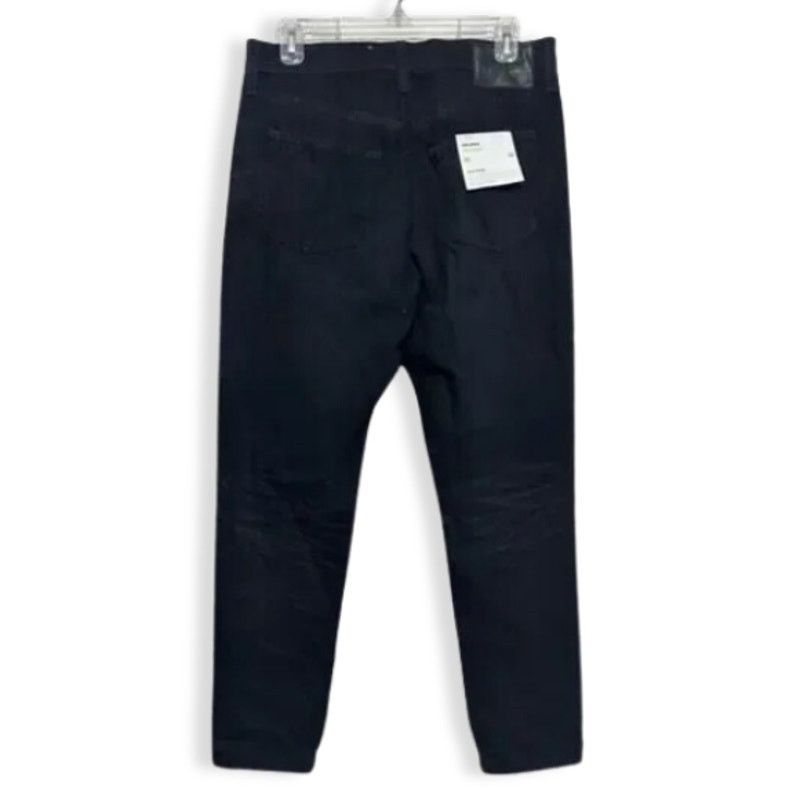 AG Jeans AG Adriano Goldschmied Tapered Jeans Relaxed Fit Black 30 Size 30" / US 8 / IT 44 - 4 Thumbnail