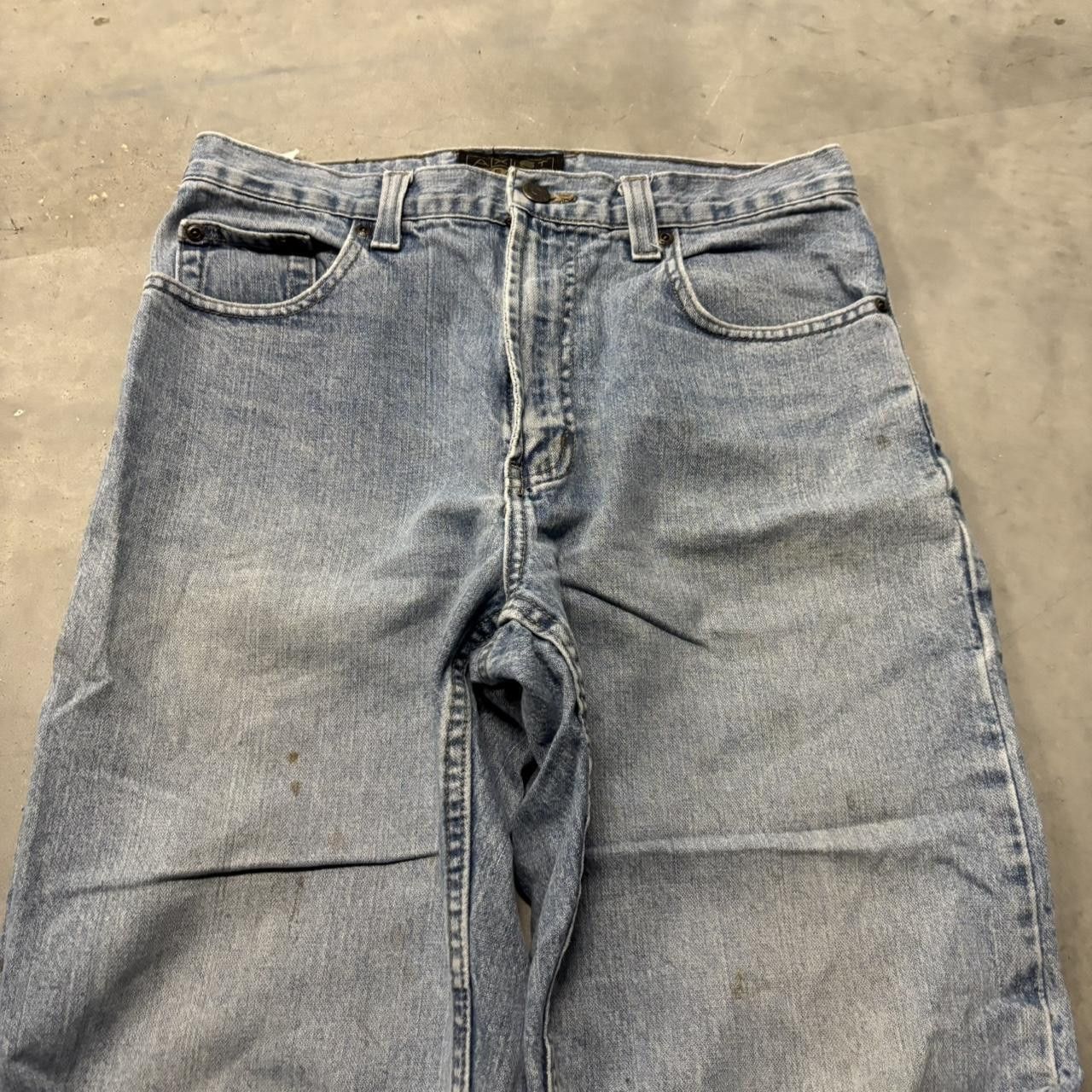 Japanese Brand × Vintage Crazy Vintage Y2K/2000s Light Wash Essential Denim Jeans! Size US 30 / EU 46 - 5 Thumbnail