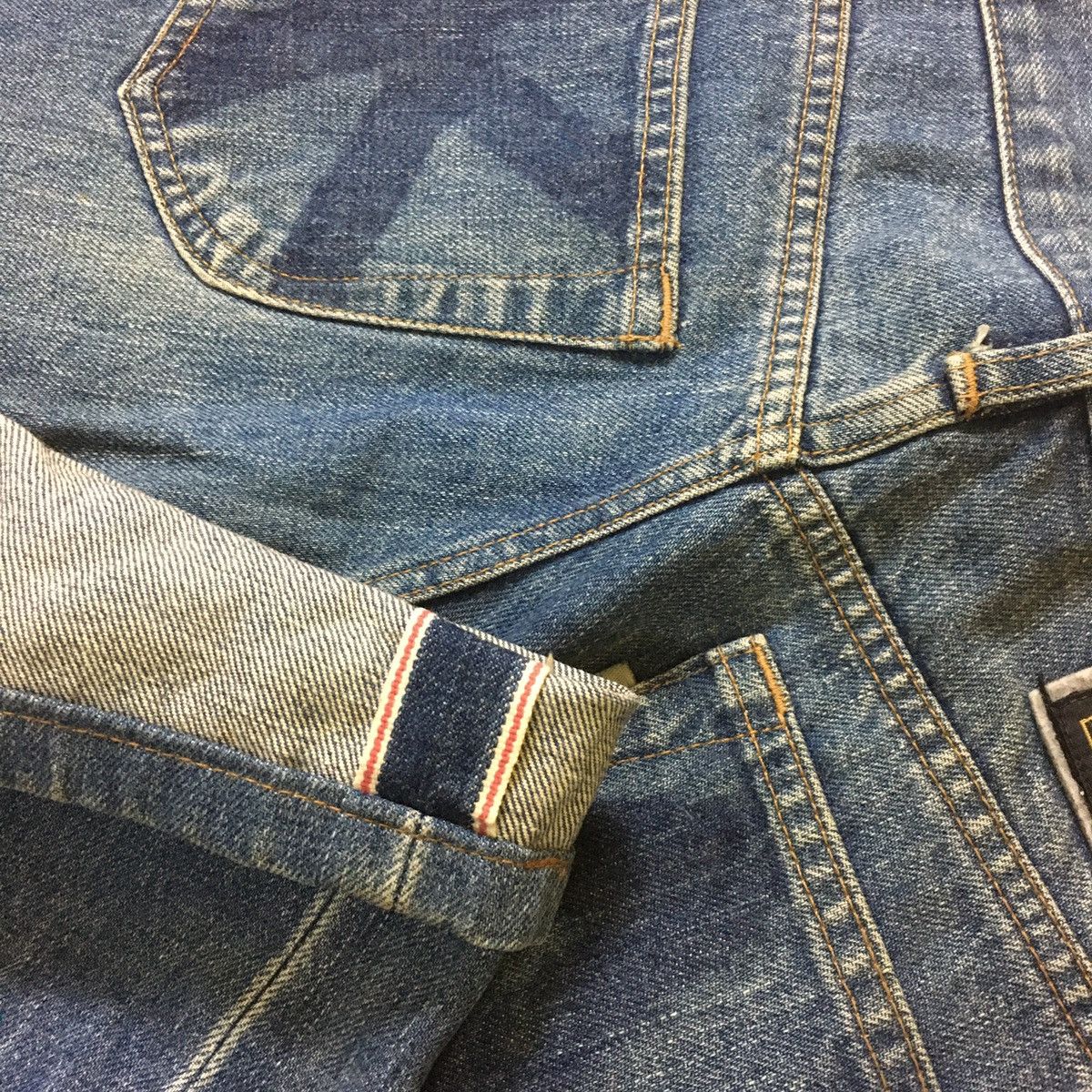 Kansai Yamamoto Kansai Man Selvedge Baggy Jeans Size US 26 / EU 42 - 9 Thumbnail