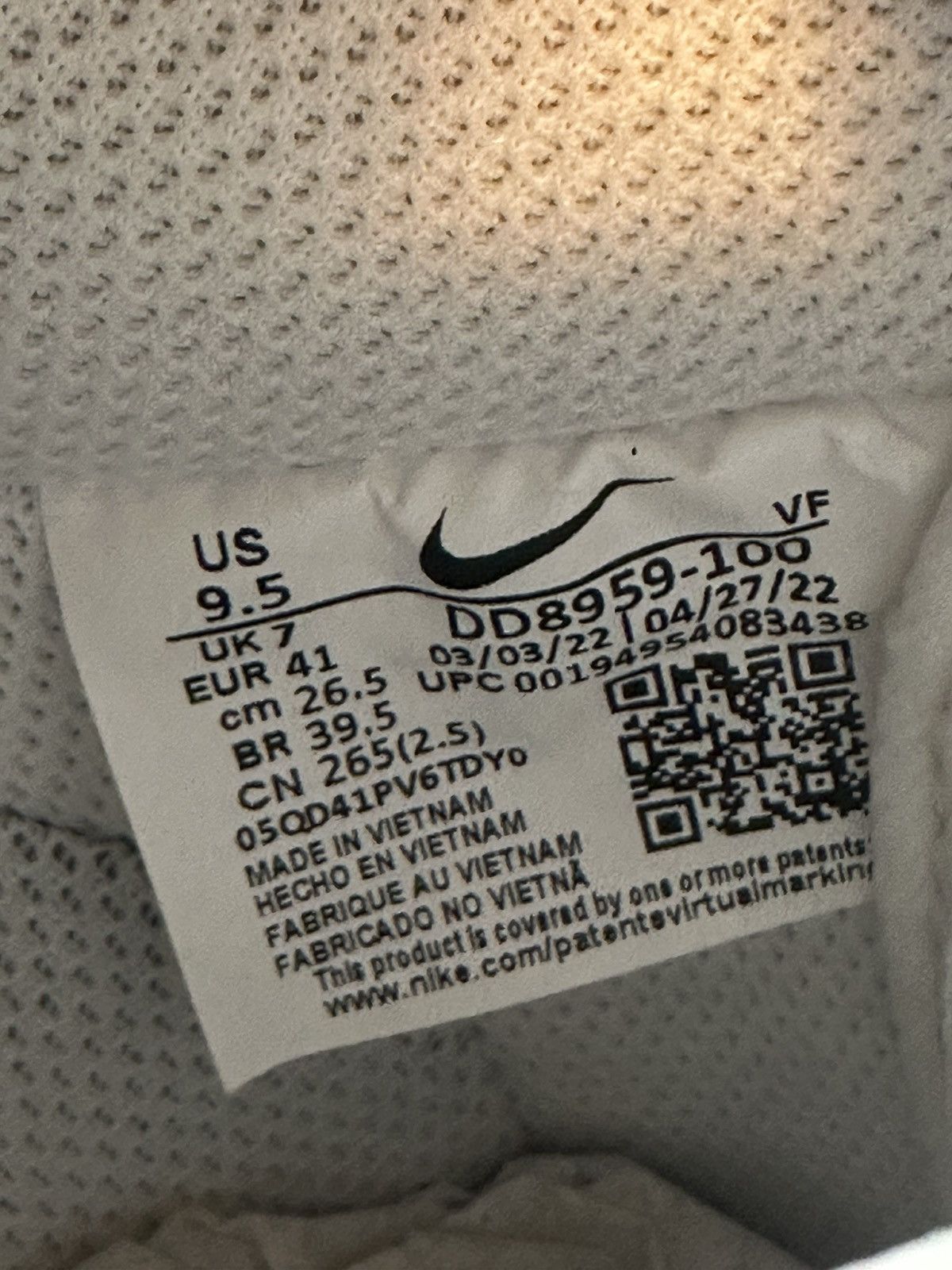 Nike × Travis Scott Travis Scott Utopia Air Force 1 Size US 9.5 / EU 42-43 - 5 Thumbnail