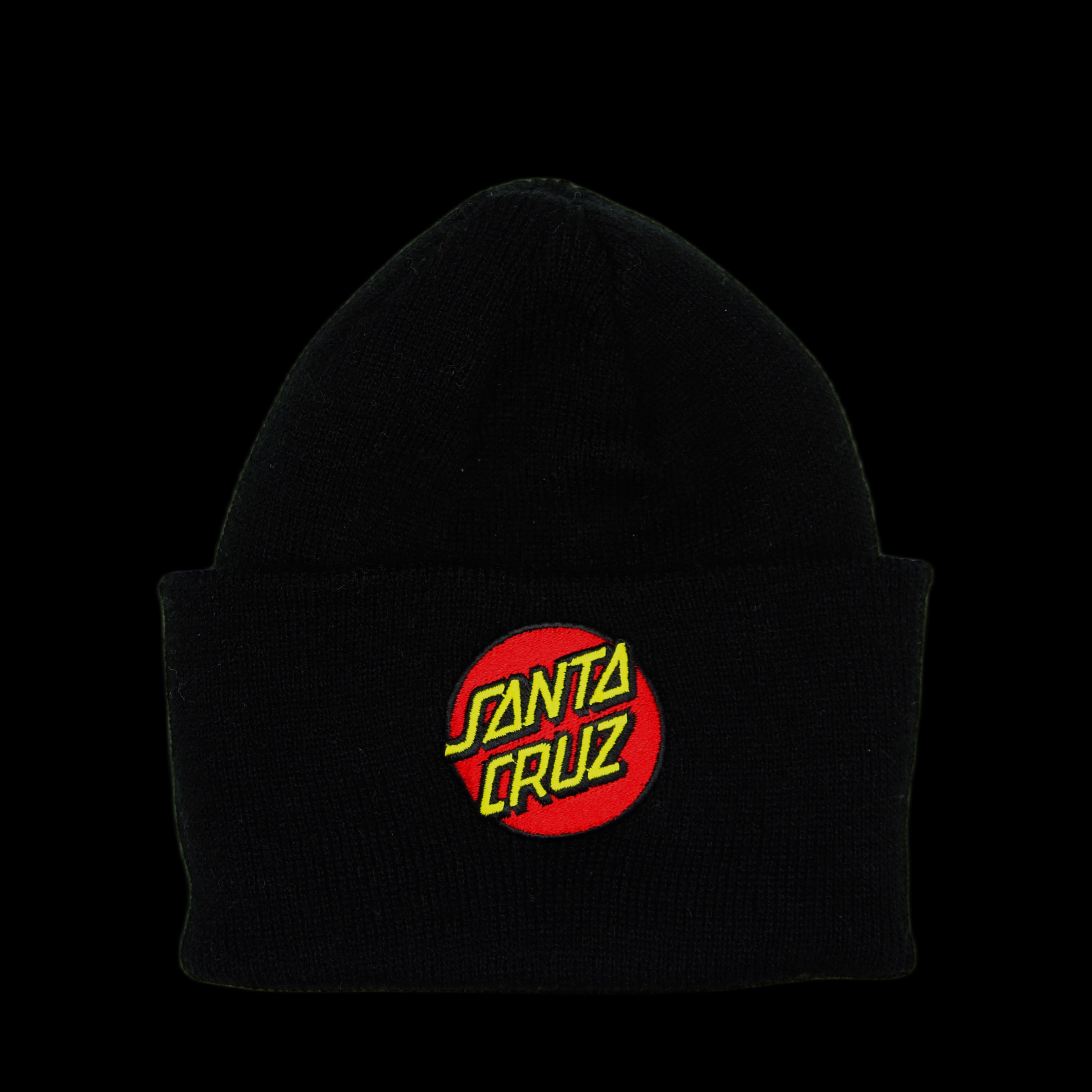 Santa Cruz Skateboards Santa Cruz Classic Dot Logo Beanie black/Red Size ONE SIZE - 1 Thumbnail