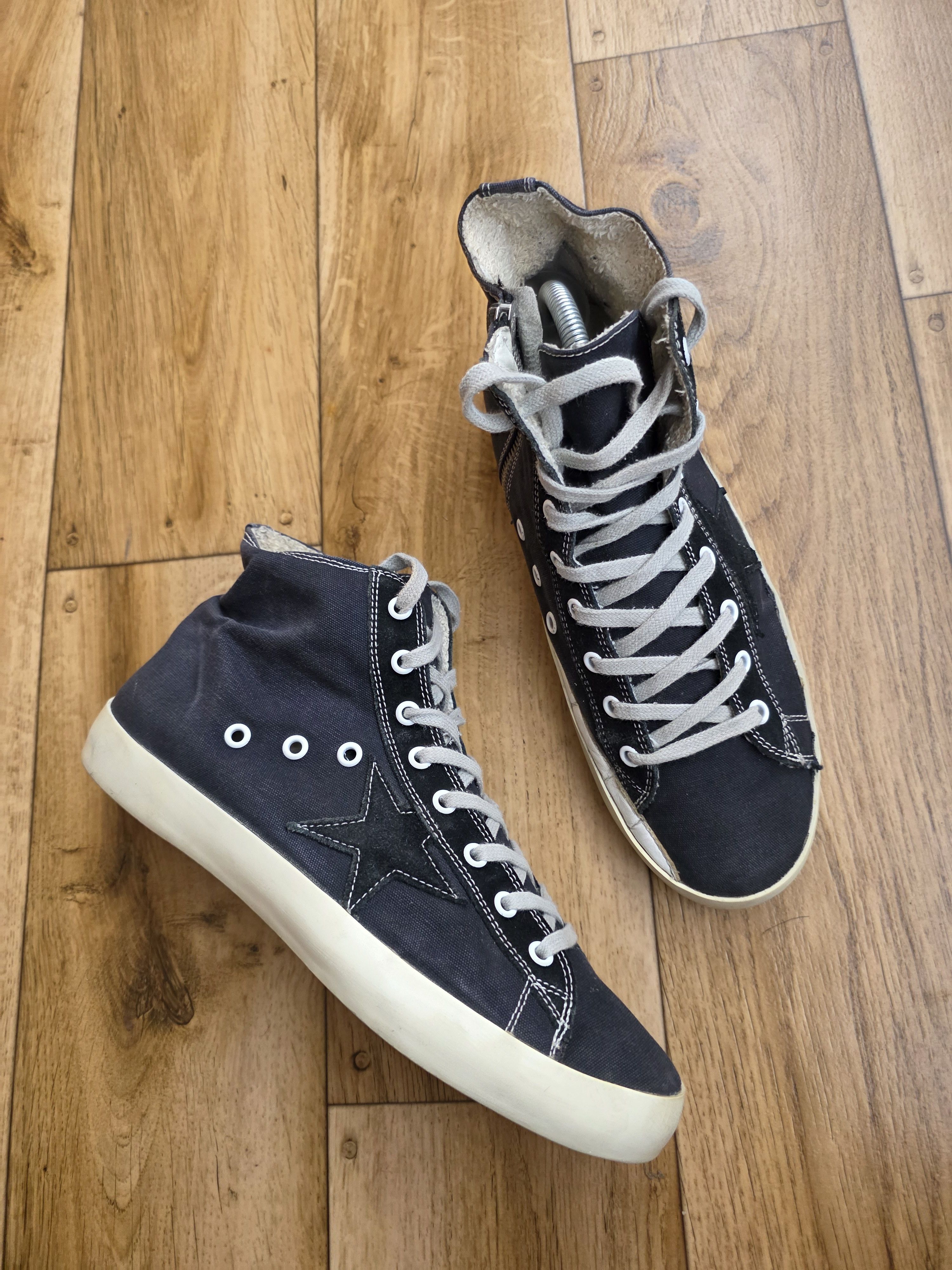 Golden Goose Golden Goose Francy High Top Sneakers Size US 7.5 / EU 40-41 - 5 Thumbnail