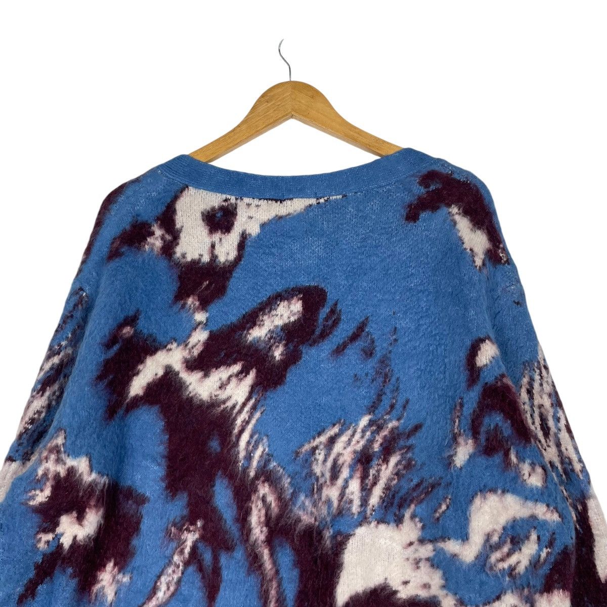 Designer × Japanese Brand × LOWRYS FARM 💥LAWRYS FARM POP ART KNIT CARDIGAN Size US XL / EU 56 / 4 - 8 Thumbnail