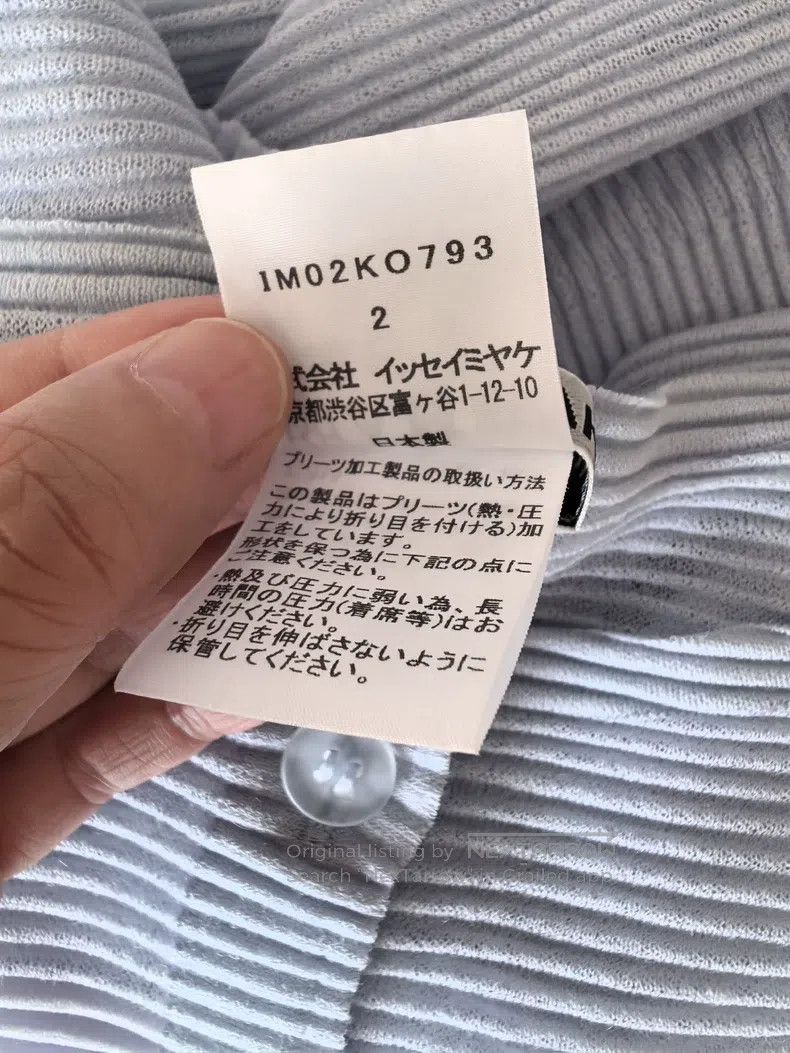 Issey Miyake Issey Miyake Light Blue Coat Size M / US 6-8 / IT 42-44 - 3 Thumbnail