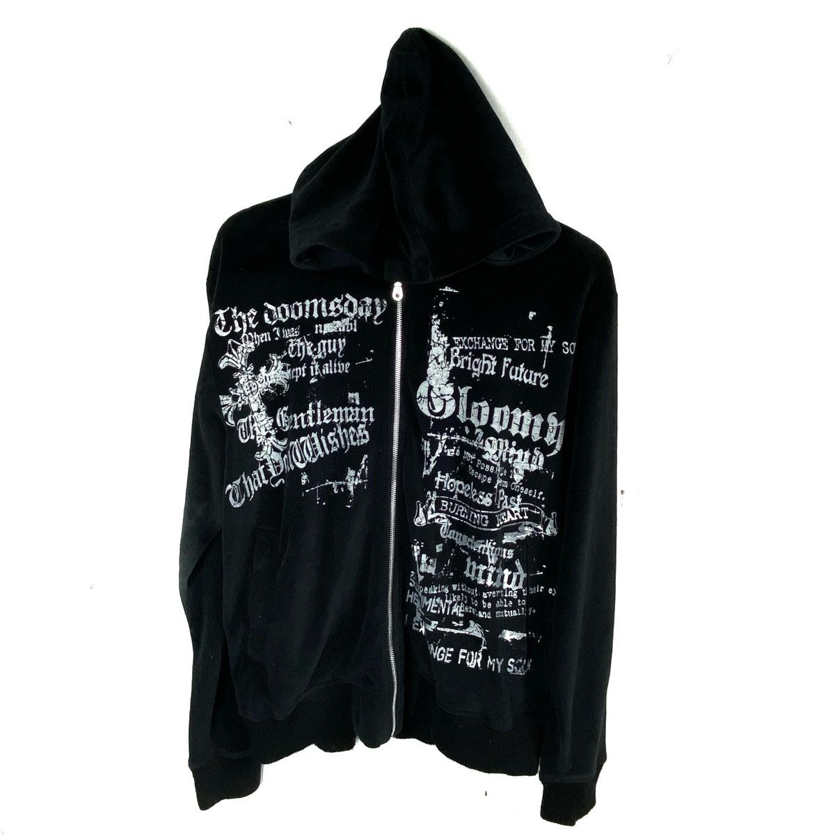 If Six Was Nine 💥BAUMERE💥 Aristocratic Poem Printed Punk Jakcet Size US L / EU 52-54 / 3 - 1 Thumbnail