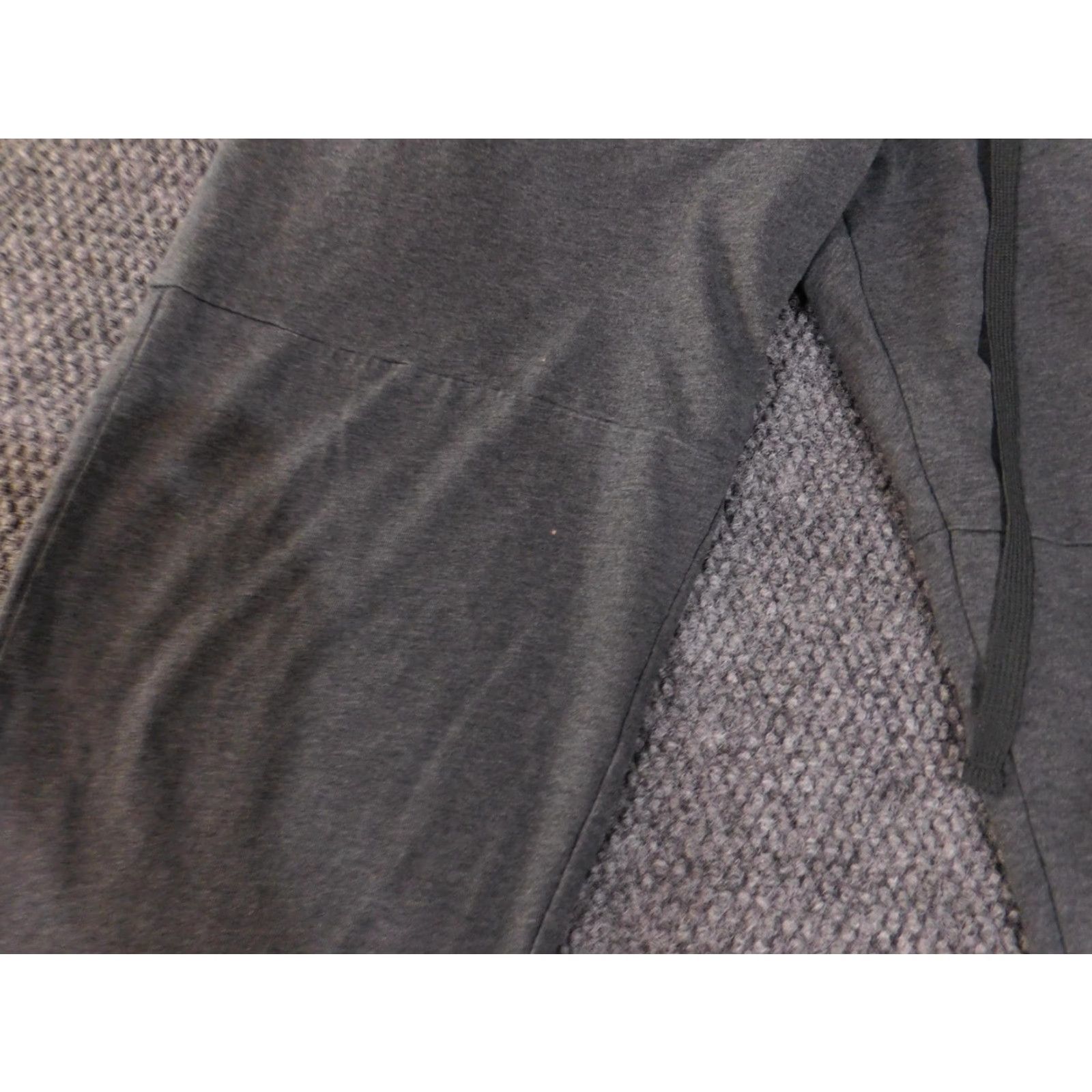 Adidas Adidas Pants Mens Medium Gray Joggers Athletic Casual Spell Out Logo Sweatpants Size US 31 - 3 Thumbnail
