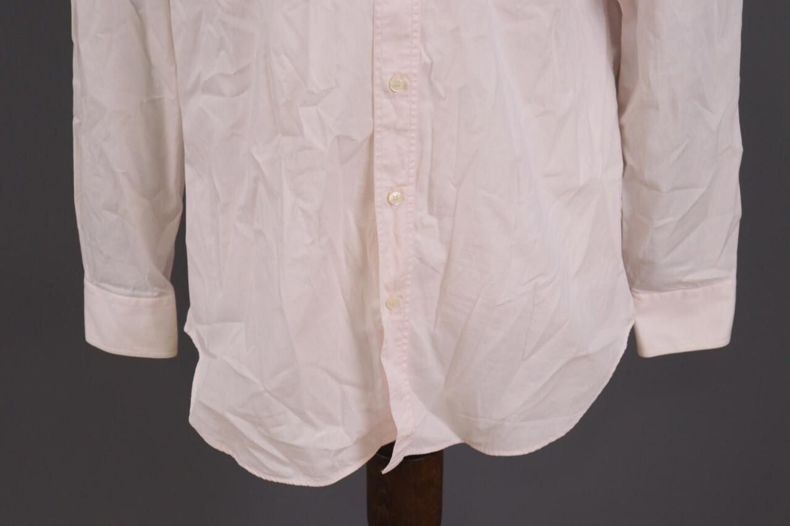 Armani Collezioni Armani Collezioni Pink Button Down Shirt Size 40 / 15 3/4 Size US M / EU 48-50 / 2 - 2 Thumbnail