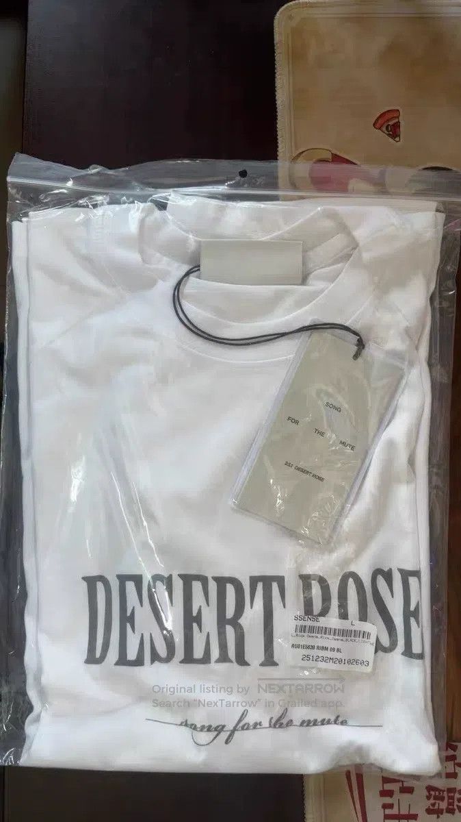 Song For The Mute Song For The Mute Desert Rose Slogan Short Sleeve Size US M / EU 48-50 / 2 - 5 Thumbnail