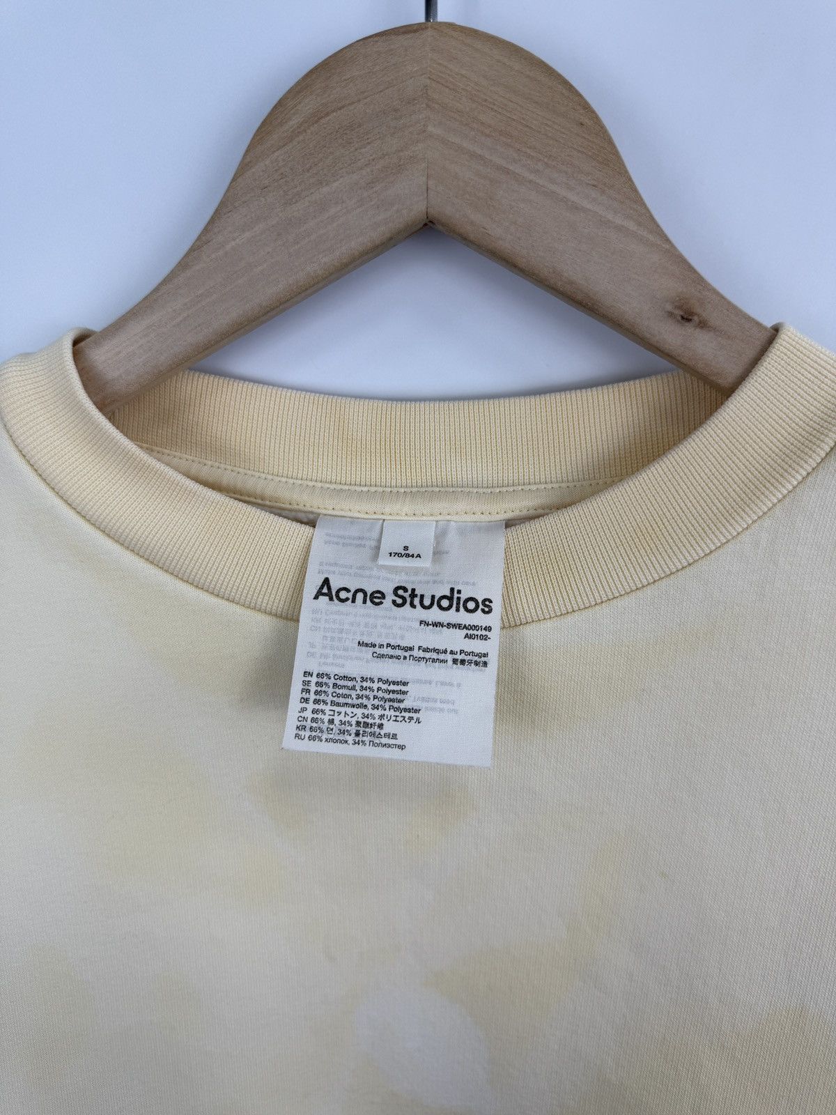 Acne Studios 🇺🇸 Y2K Acne Studios Tai Dai Women Sweatshirt Rare Retro Hype Size S / US 4 / IT 40 - 5 Thumbnail