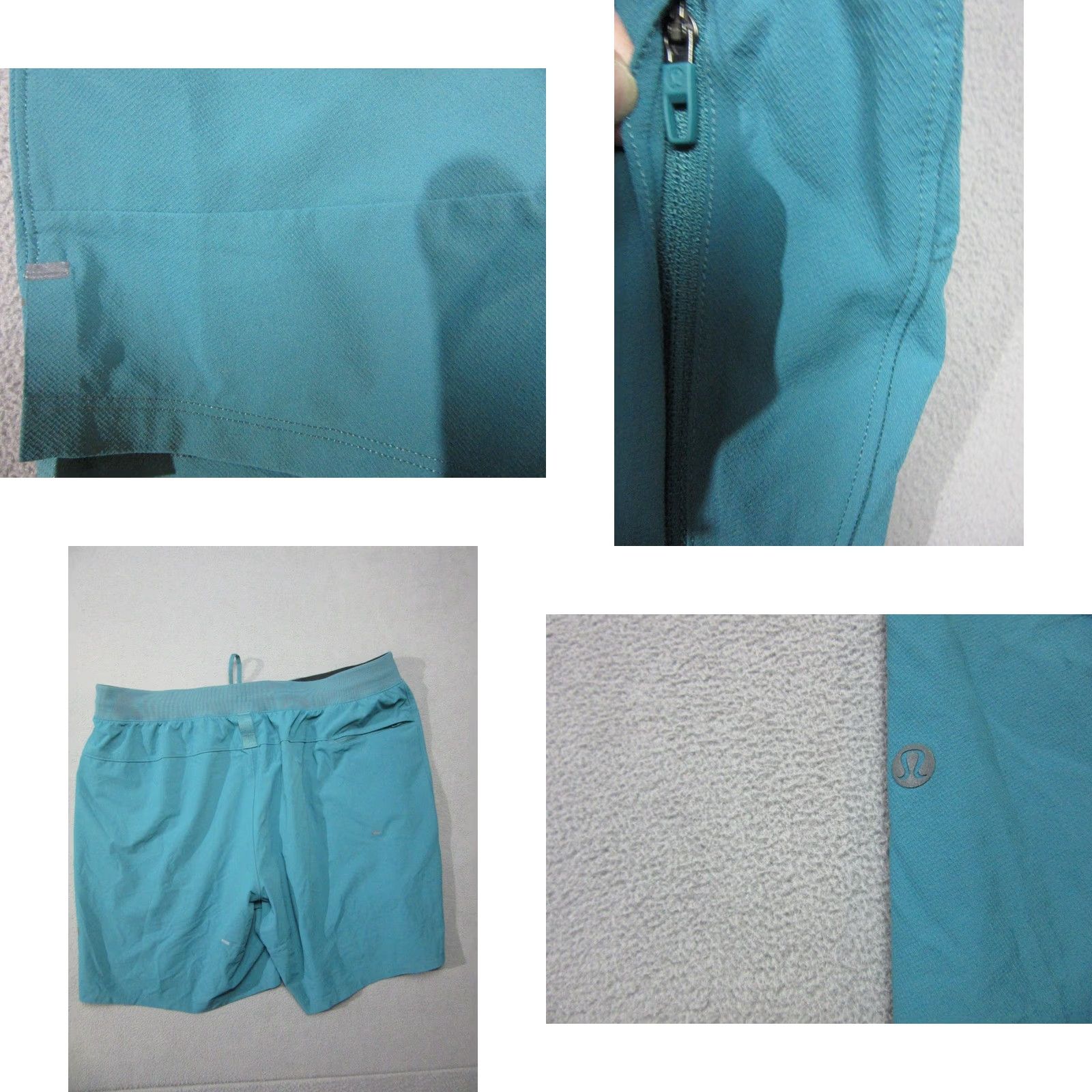 Lululemon Lululemon Shorts Mens 2XL Green License to Train Drawstring Mid Rise Logo Healthy Performance Size US 37 - 8 Thumbnail