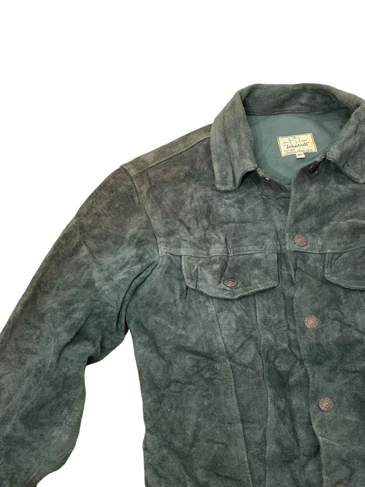 Johnbull Cowhide Suede Leather Johnbull Japan Faded Jacket 5🟩9 Size US S / EU 44-46 / 1 - 8 Thumbnail