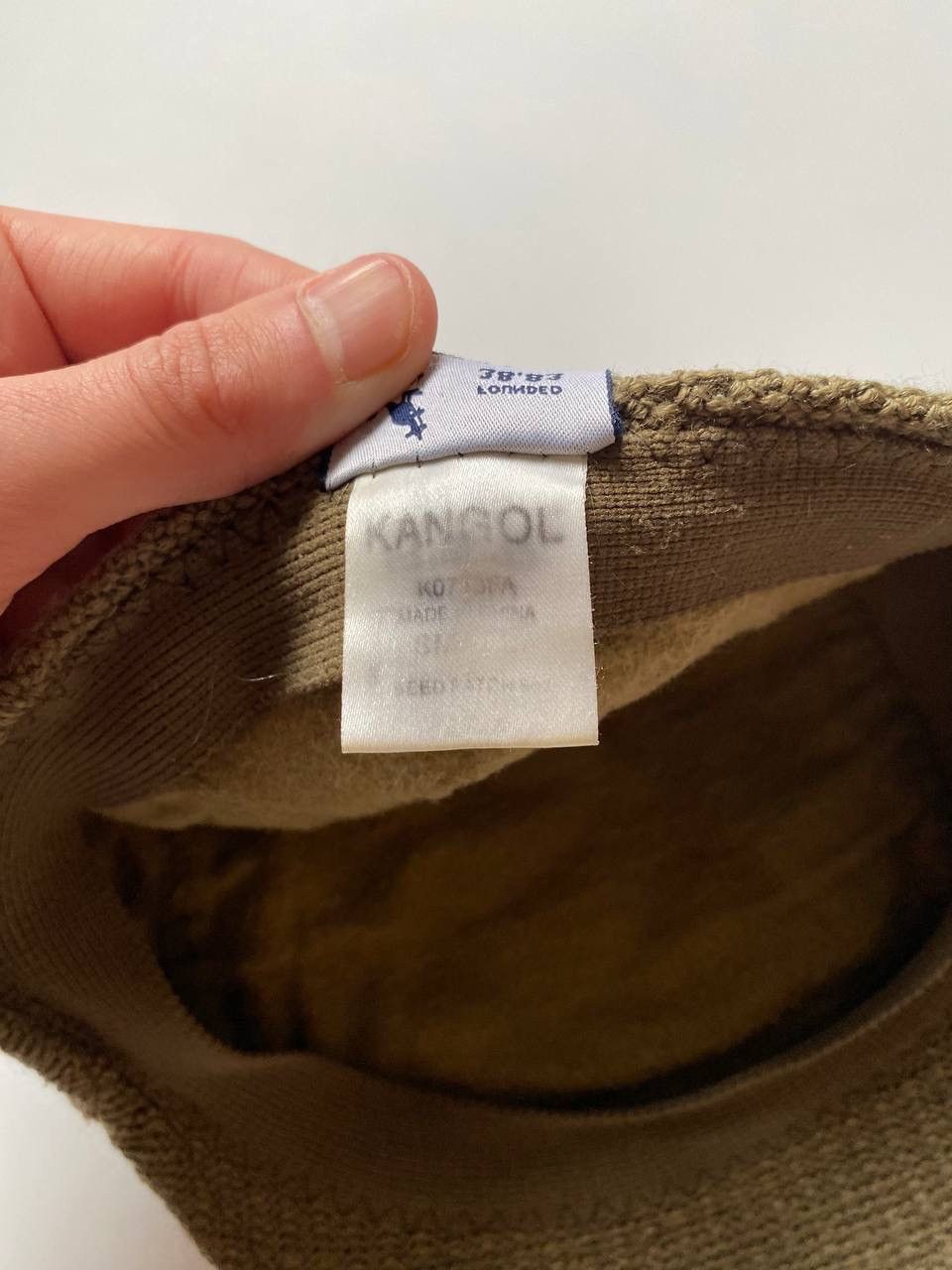 Kangol Vintage Beige Kangol Winter hats small logo 90’s Y2K Size ONE SIZE - 5 Thumbnail