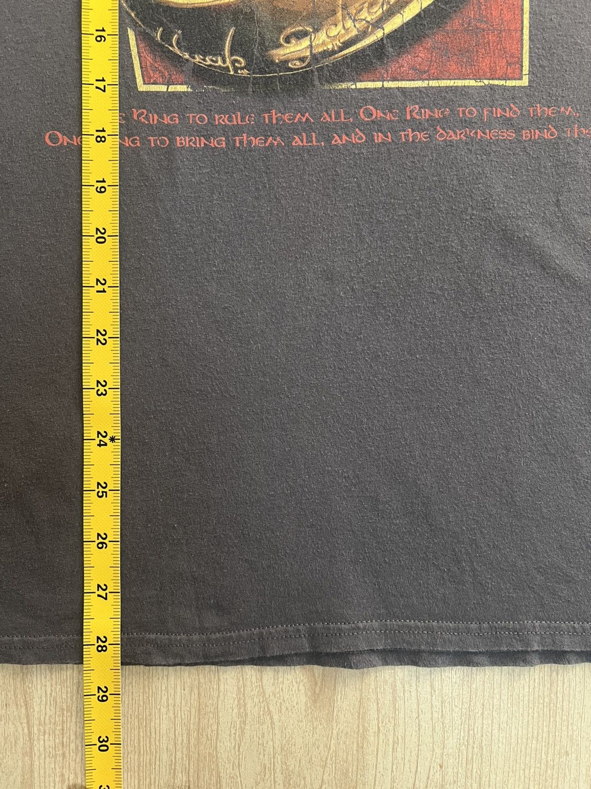 Newline Lord of the Rings One Ring Graphic Tee LOTR Size US L / EU 52-54 / 3 - 6 Thumbnail