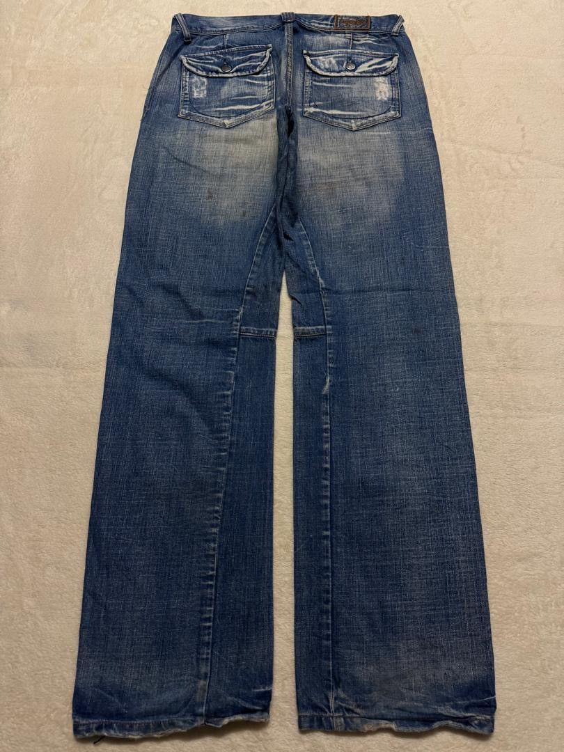 PPFM 💥WIDE💥90's KAPITAL STYLE JAPAN KAPOTAL BUSHPANTS INSANE JEAN Size US 33 - 15 Thumbnail