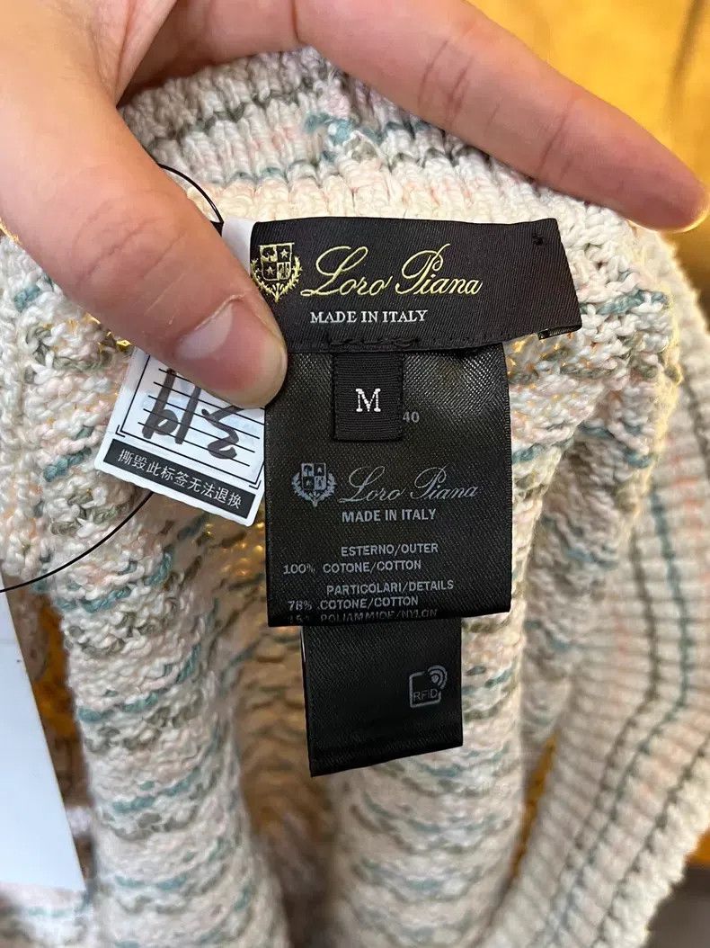 Loro Piana Loro Piana size M Pill Capsule Valentine's Limited Knit Sho Size 22" - 3 Thumbnail