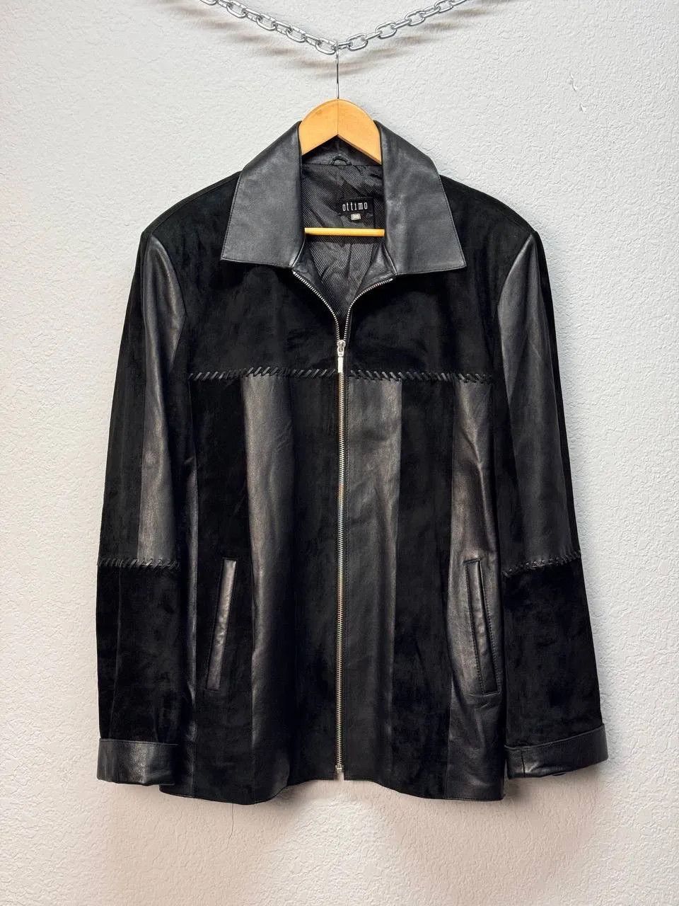 Hysteric Glamour × If Six Was Nine × Vintage VINTAGE CRAZY LEATHER JACKET IFSIXWASNINE STYLE Y2K Size US L / EU 52-54 / 3 - 2 Thumbnail