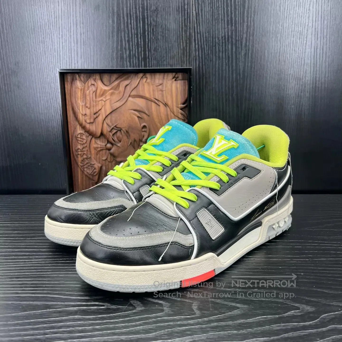 Louis Vuitton Multi Color Low-Top Sneakers Size 10.5. Size US 10.5 / EU 43-44 - 1 Thumbnail