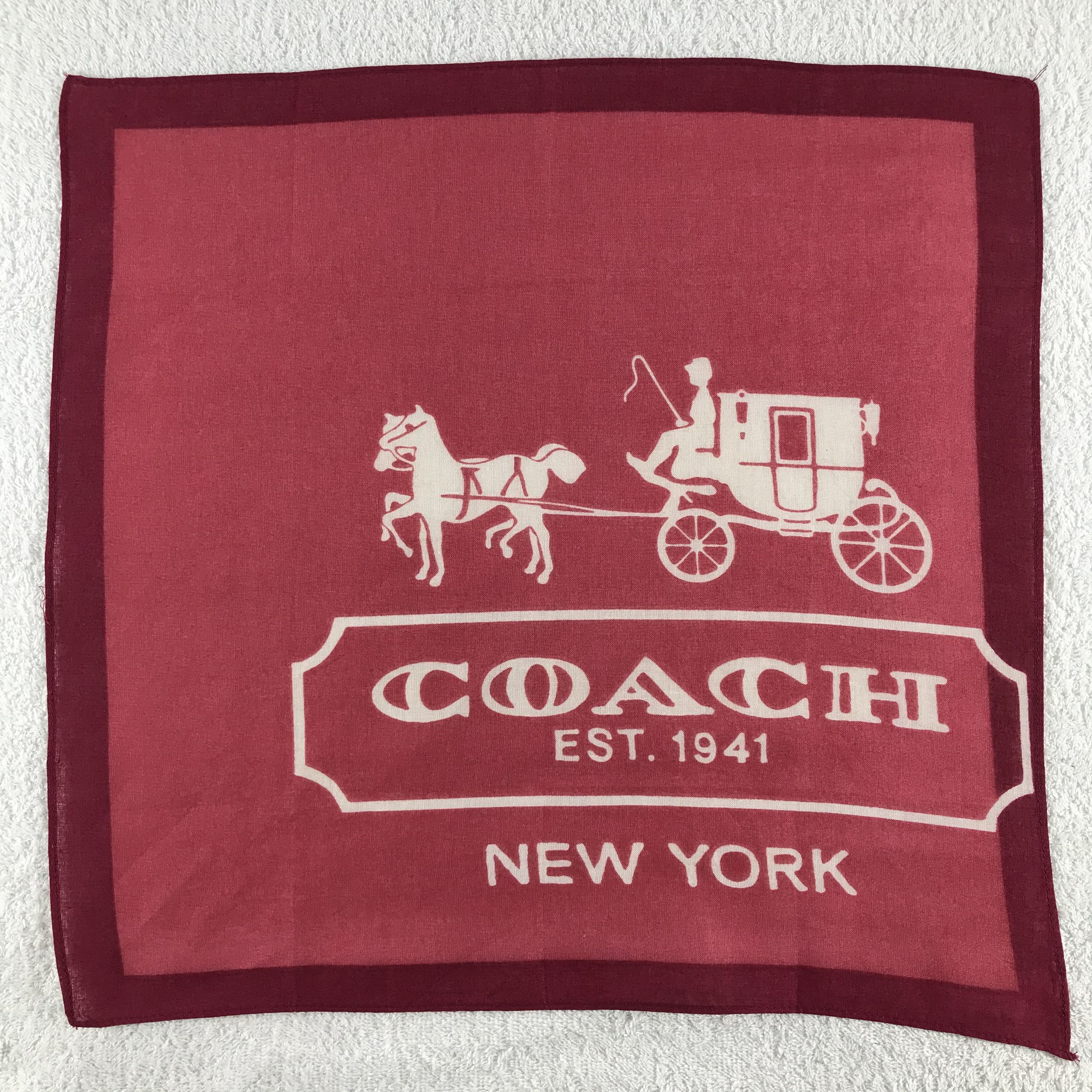 Coach Bandana / Handkerchief / Neckerchief - S178