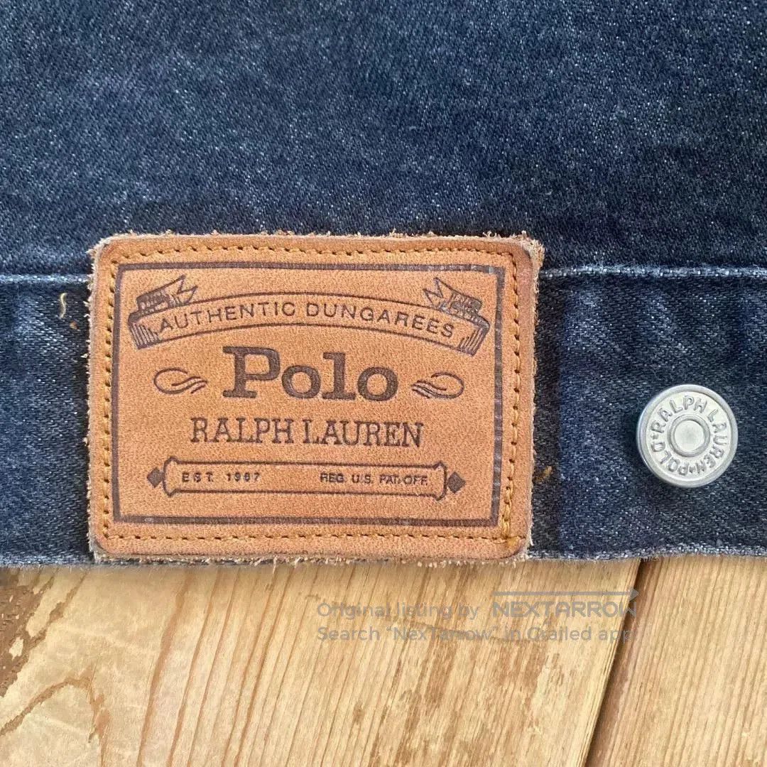 RRL Ralph Lauren vintage ralph lauren motorcycle denim jacket. Size M / US 6-8 / IT 42-44 - 8 Thumbnail