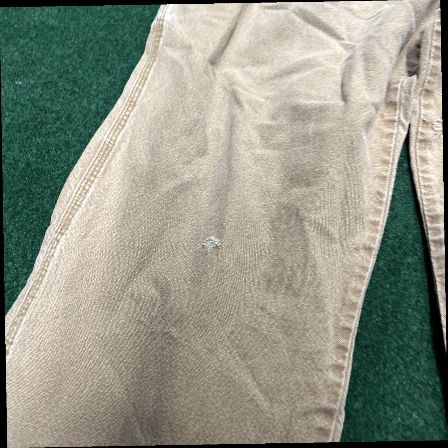 Vintage VTG RUSTLER western Jeans made In USA straight Leg Regular Fit 42x30 Khaki Size US 36 / EU 52 - 5 Thumbnail