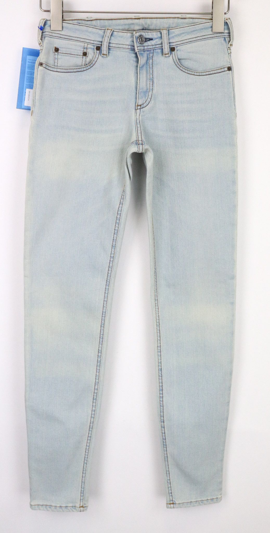 Acne Studios CLIMB W26/L34 Light Blue Stretch Jeans 74998 Size 26" / US 2 / IT 38 - 1 Thumbnail