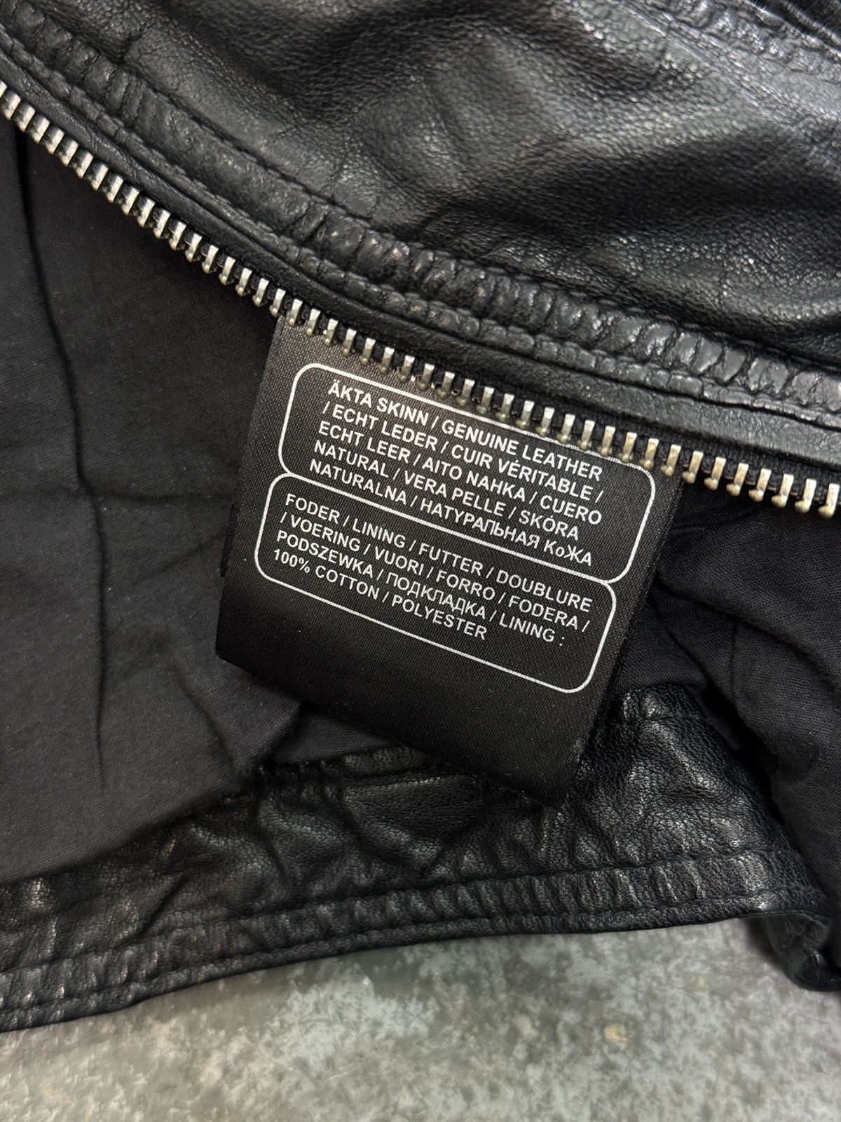 Japanese Brand Vintage Real Leather Avant Garde y2k Jacket Size S / US 4 / IT 40 - 9 Thumbnail