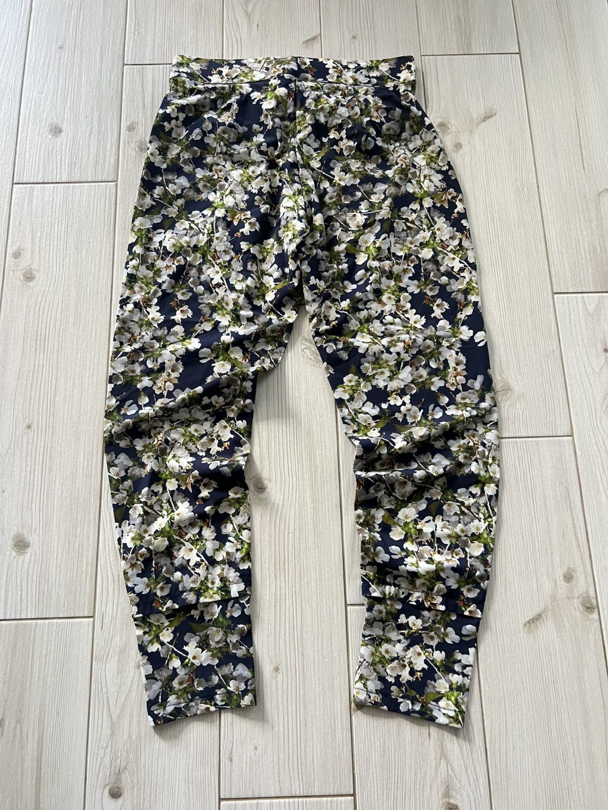 Vintage Raffaello Rossi Women’s Slim Fit Floral 36 Size Size 36" / US 14 / IT 50 - 5 Thumbnail