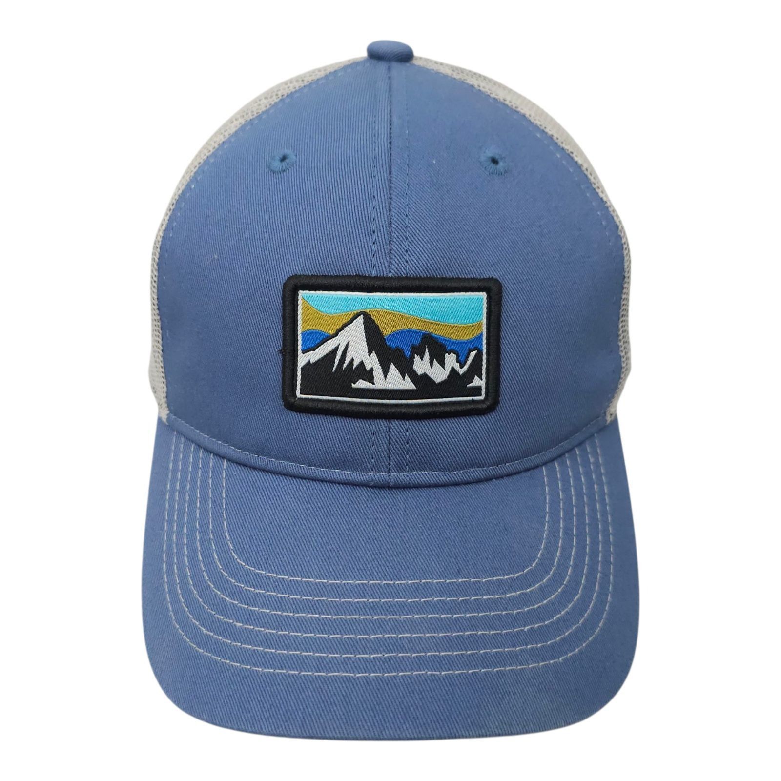 Other Mountains Grand Tetons Embroidered Patch Mesh Snapback Cap Size ONE SIZE - 14 Thumbnail