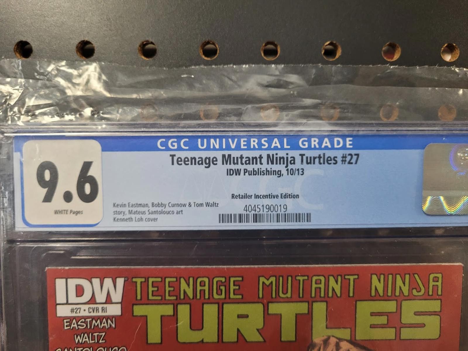 Other Teenage Mutant Ninja Turtles #27 CGC 9.6 Grade Comic Size ONE SIZE - 2 Thumbnail