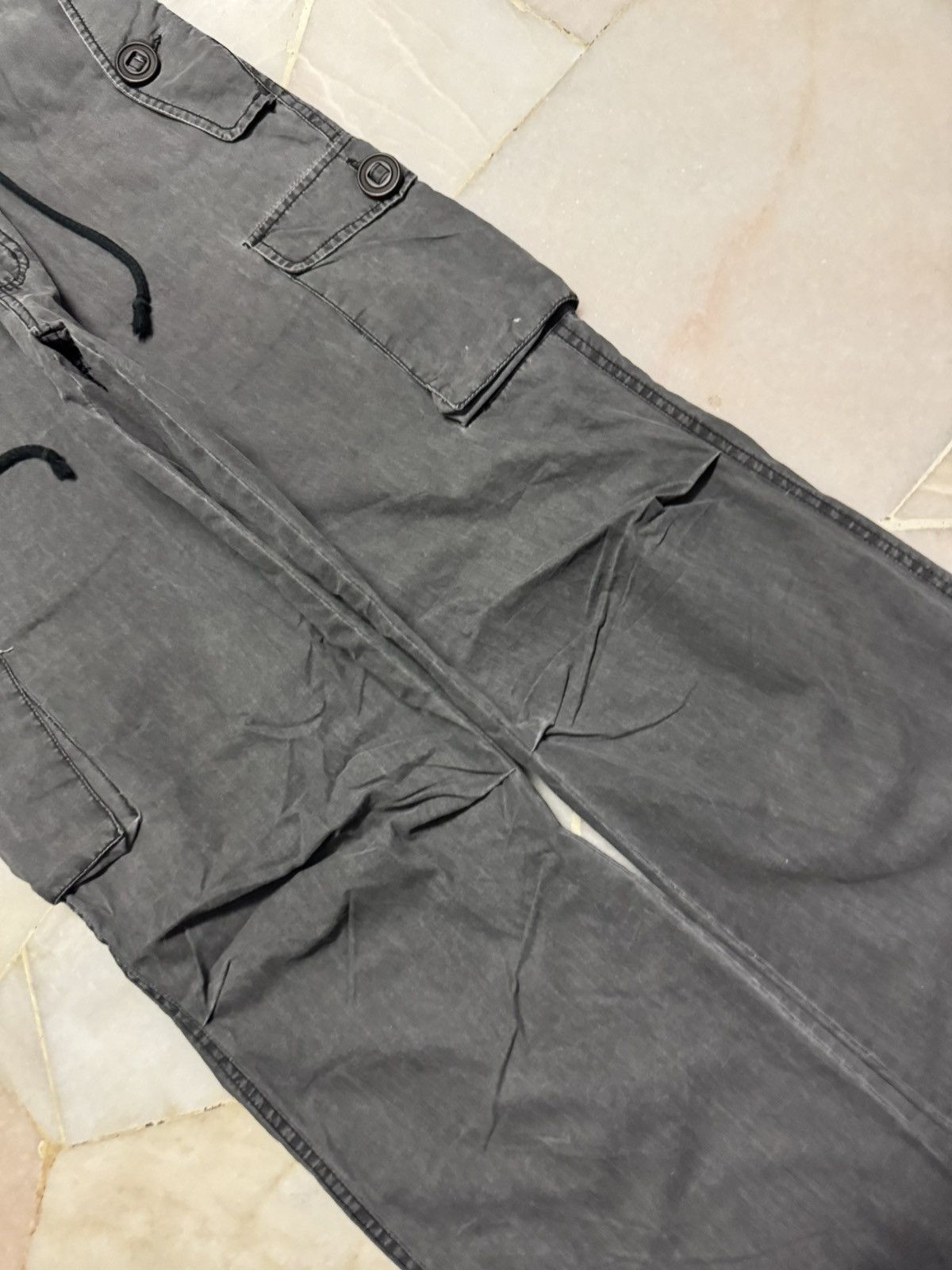 Tornado Mart VINTAGE JAPANESE FADED CARGO PANTS Size US 31 - 7 Thumbnail