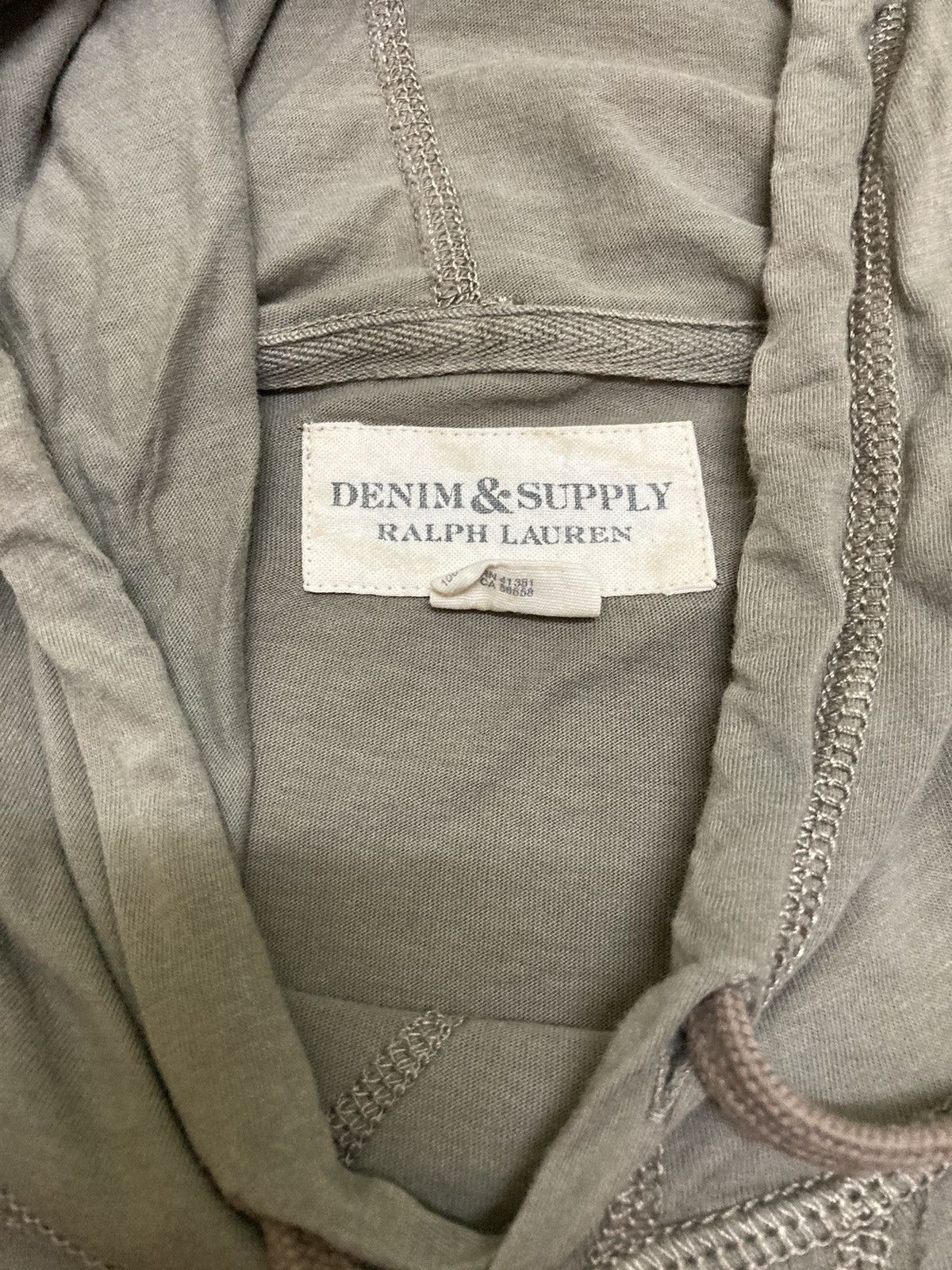 Denim & Supply Ralph Lauren Denim & Supply Ralph Lauren Lightweight Hoodie Size US S / EU 44-46 / 1 - 9 Thumbnail
