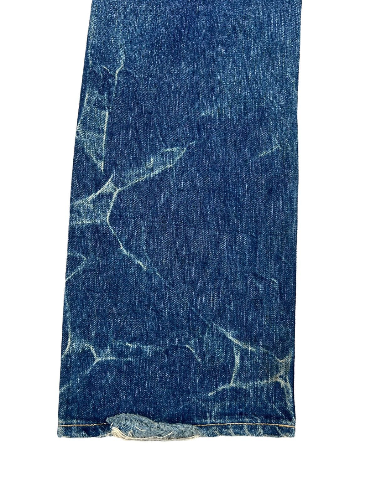 Hysteric Glamour Vintage HG Distress Rips Dirty Mud Denim Bush Jeans Size US 30 / EU 46 - 15 Thumbnail