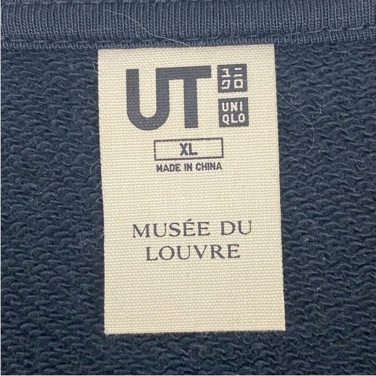Vintage Vintage Leonardo Da Vinci Uniqlo Sweatshirt Crewneck Black Size US M / EU 48-50 / 2 - 6 Thumbnail