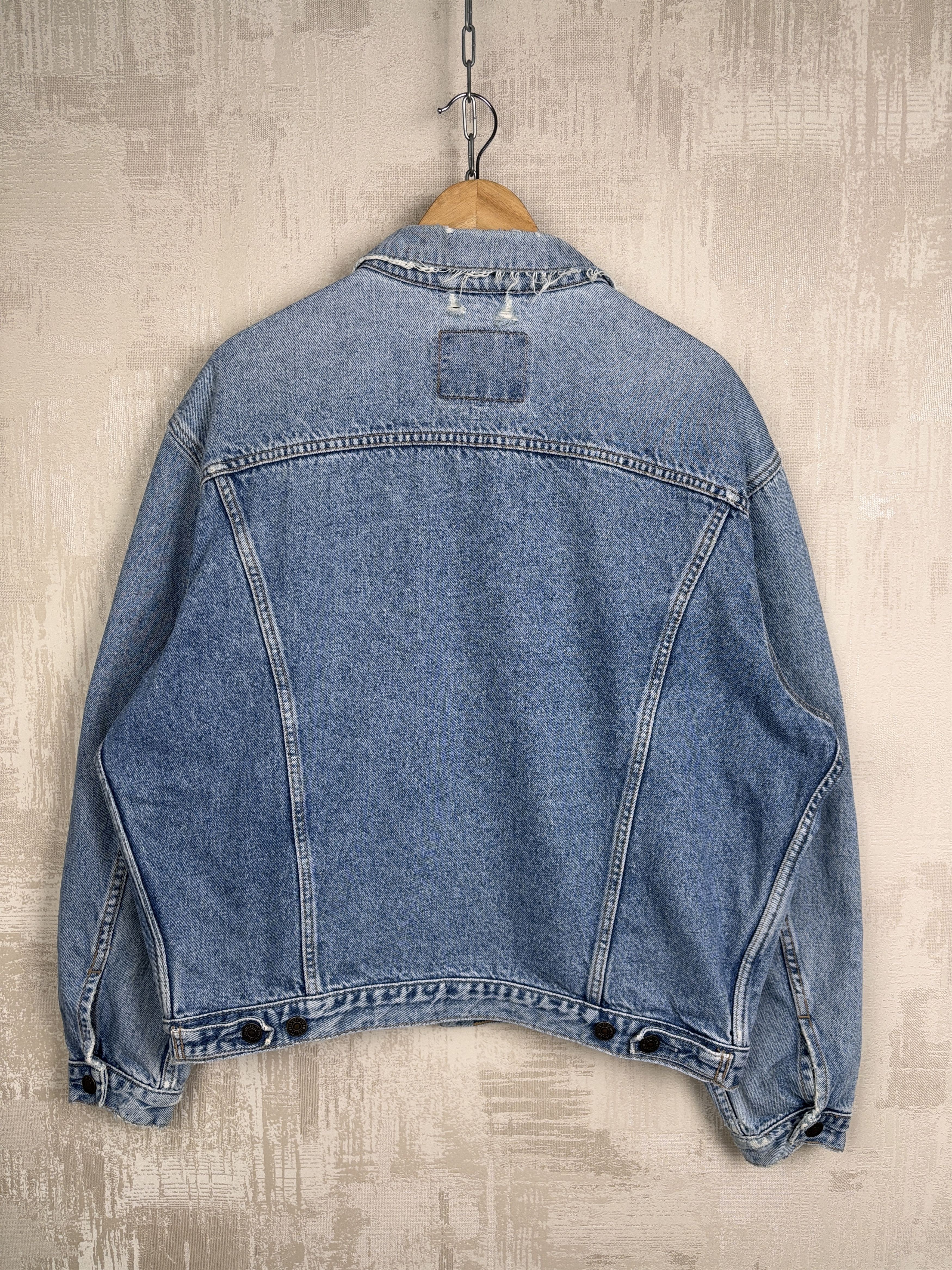 Levi's Vintage Levi's 70503 02 Distressed Denim Trucker Jacket Size US XL / EU 56 / 4 - 17 Thumbnail