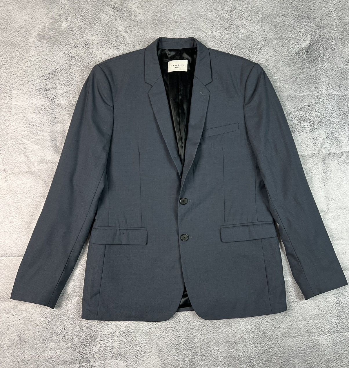 Designer × Sandro Sandro Paris luxury blazer jacket Size 52S - 1 Thumbnail