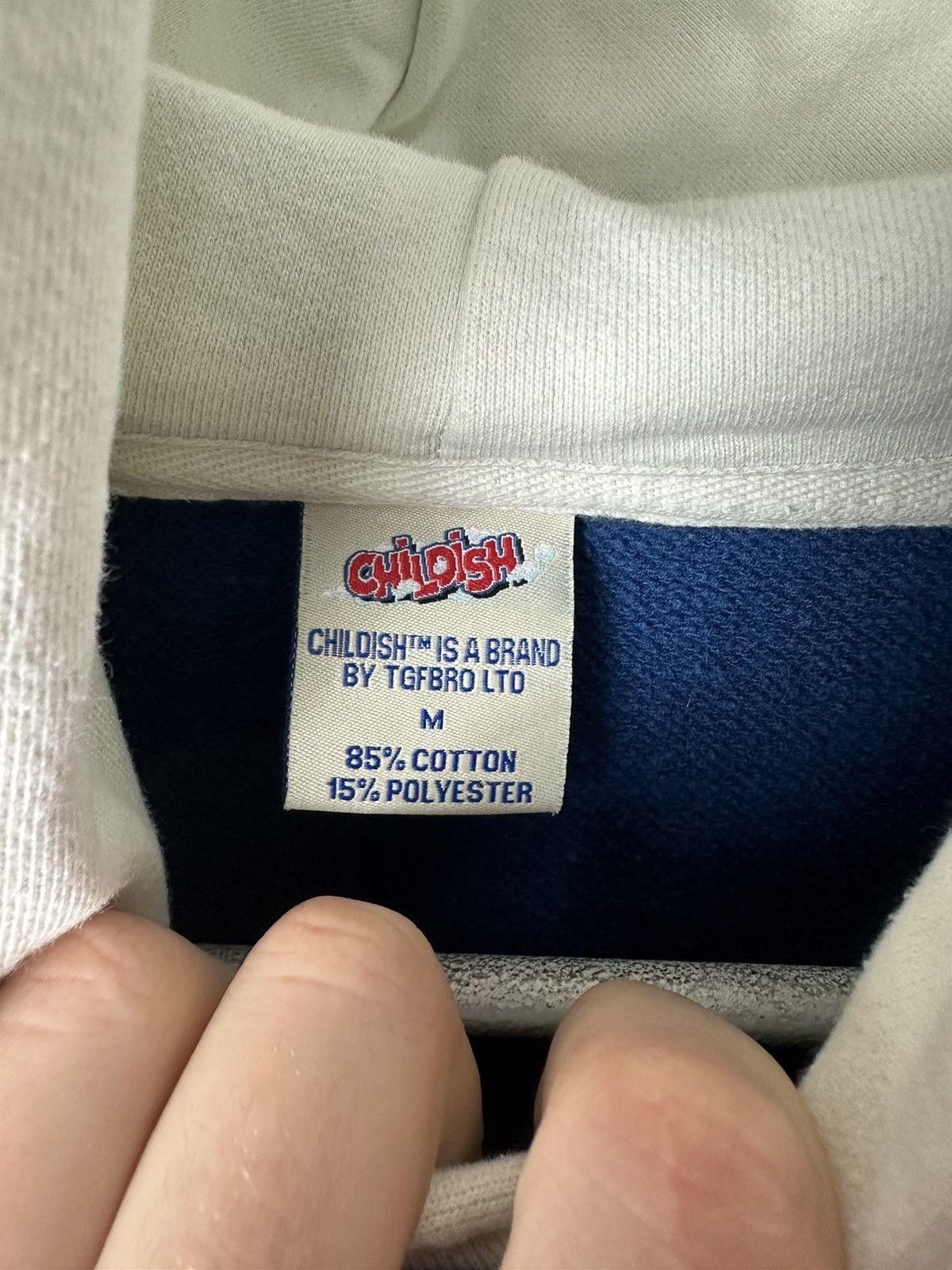 Vintage Childish Theme Park by TGFbro Back Print Hoodie Size M Size US M / EU 48-50 / 2 - 9 Thumbnail