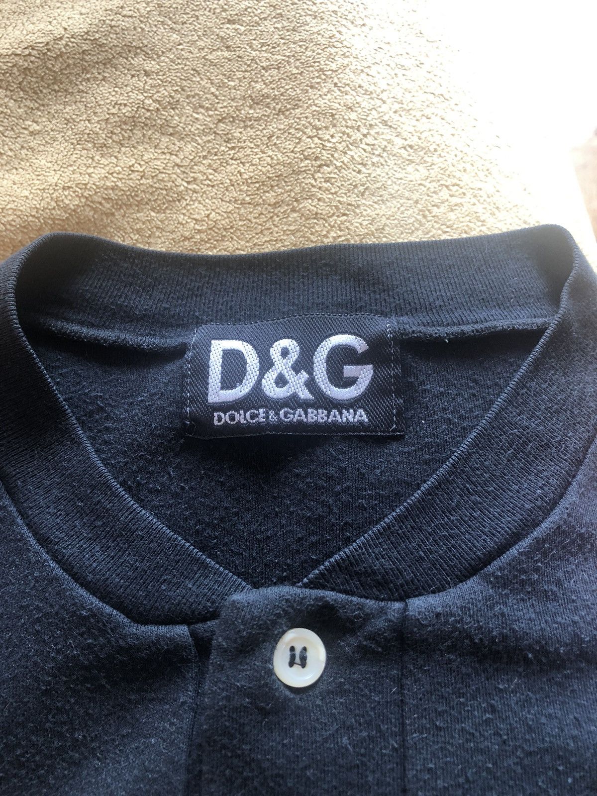 Dolce & Gabbana × Vintage VINTAGE DOLCE & GABBANA DESIGNER POLO SHIRT Size US L / EU 52-54 / 3 - 2 Thumbnail