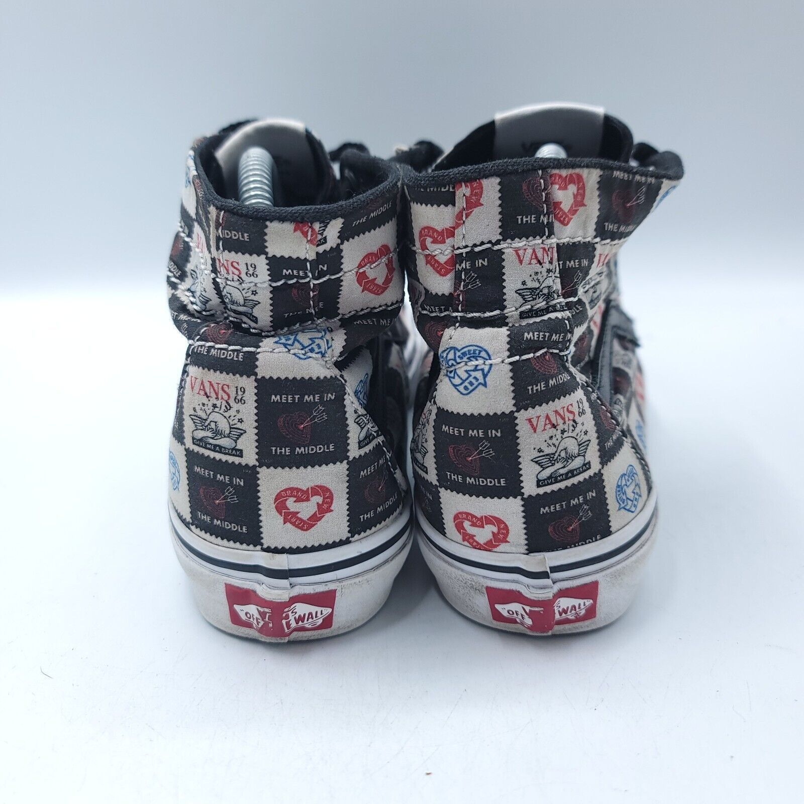 Vans Vans Off the Wall Shoe Womens Size 8 Mens 6.5 721356 Black Size US 8 / IT 38 - 3 Thumbnail