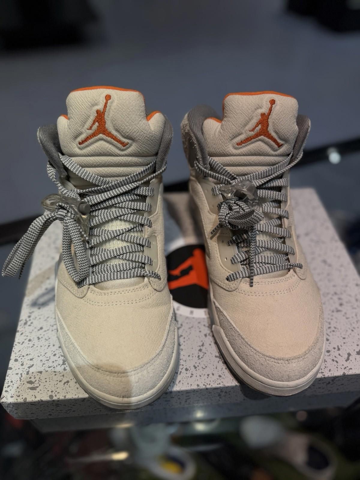 Jordan Brand Size 9.5 - Air Jordan 5 Retro SE Craft Light Orewood Brown Size US 9.5 / EU 42-43 - 7 Thumbnail