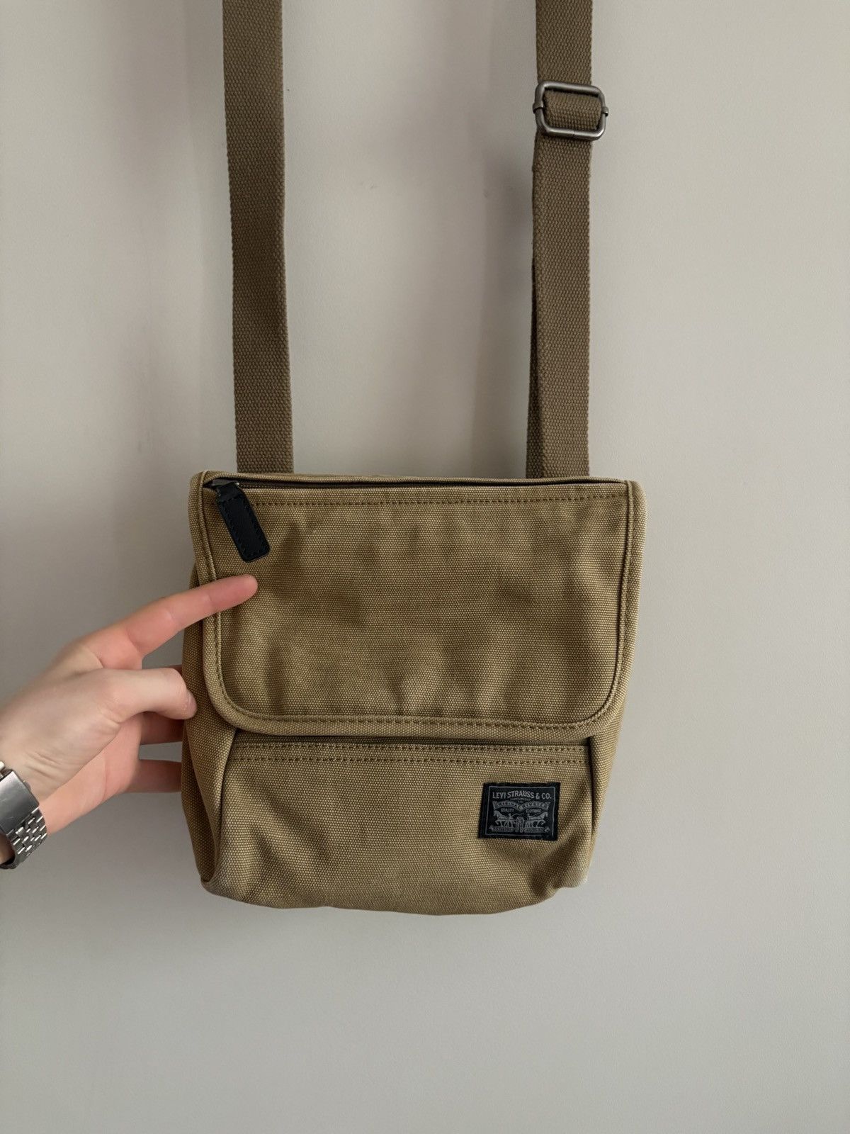 Levi's Vintage Clothing Vintage Sample Levi’s Canvas Crossbody Utility Bag Size ONE SIZE - 2 Thumbnail