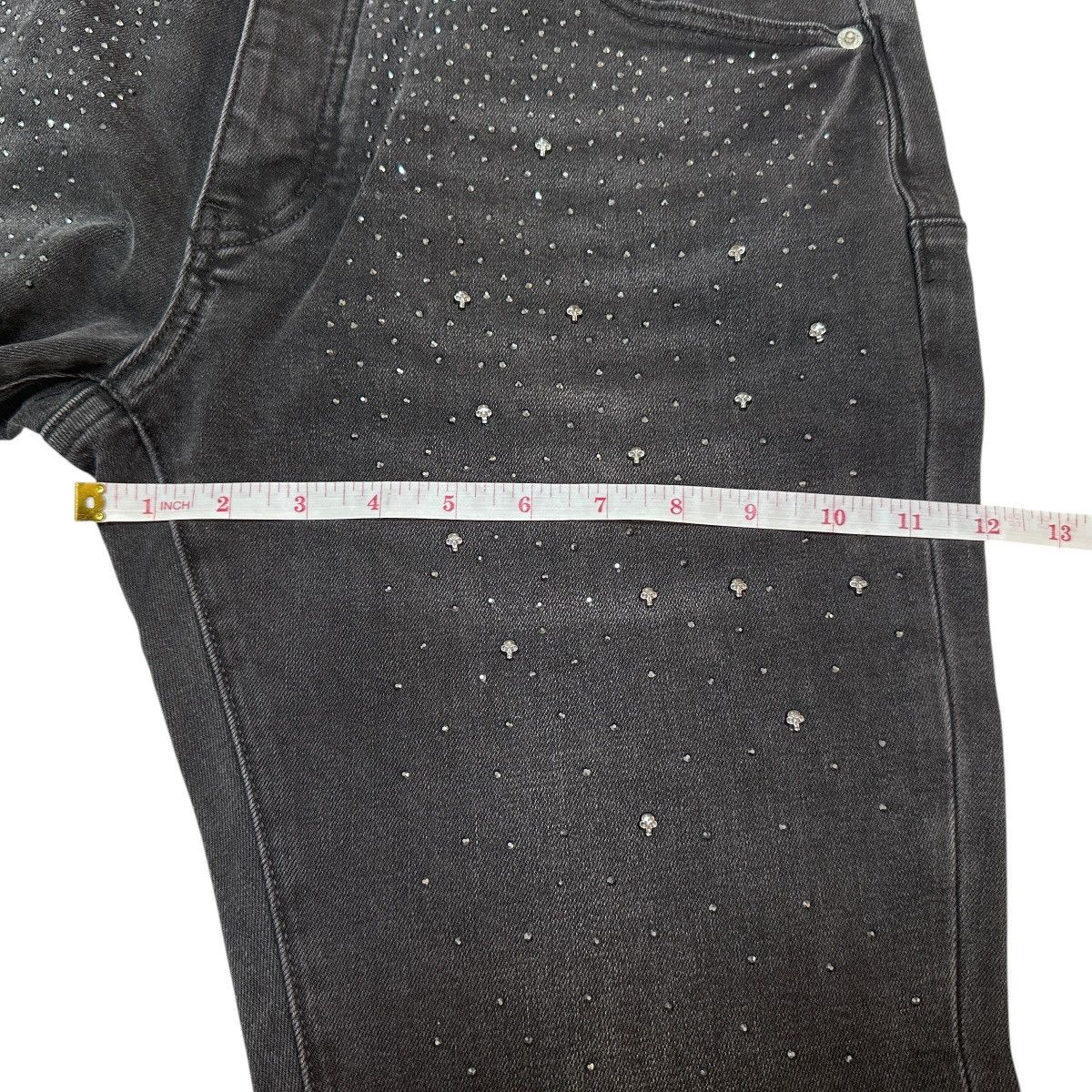 Purple Brand Purple Brand Embellished Flare Jeans Size US 34 / EU 50 - 12 Thumbnail