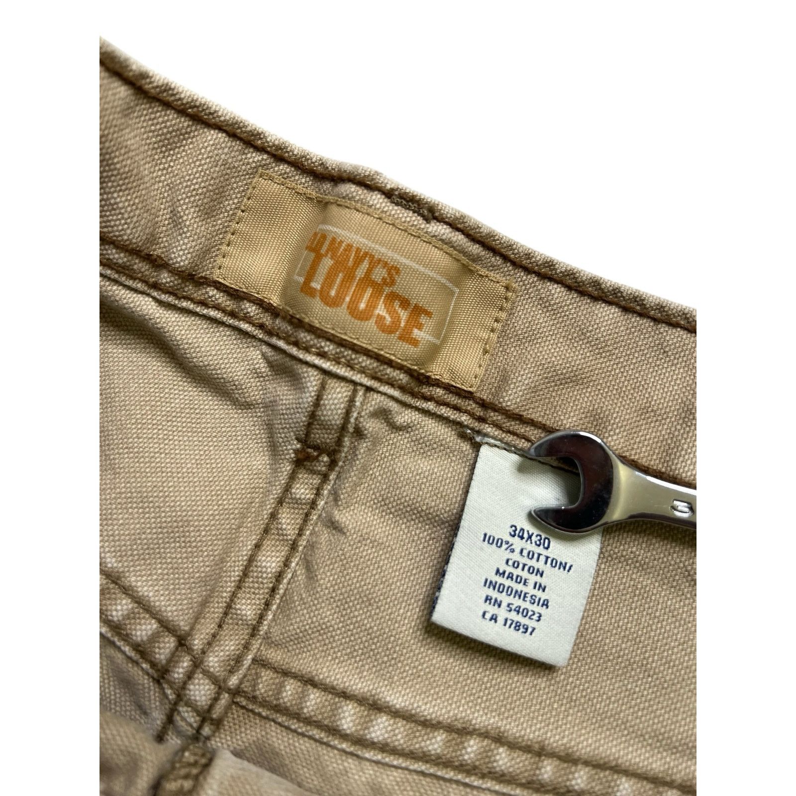 Old Navy Vintage 90svOld Navy Always Loose Jeans 34x30 Tan Baggy Size US 34 / EU 50 - 5 Thumbnail