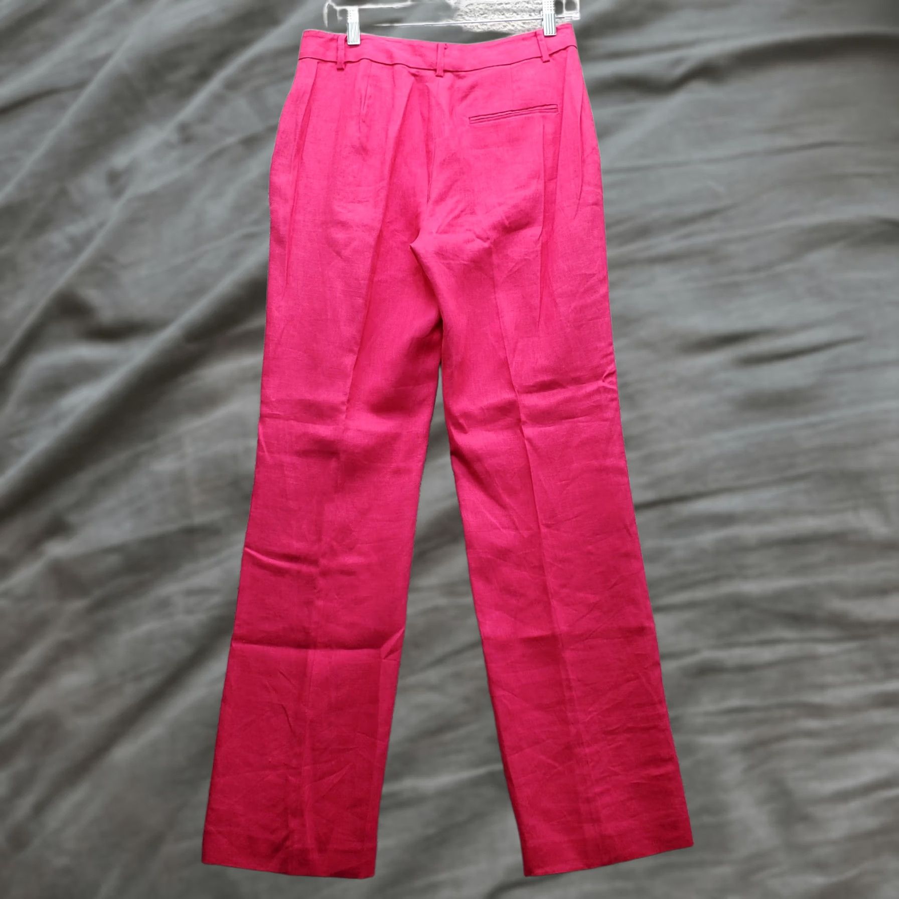 Chaps Chaps Chino Pants Womens Size 6 Pink Lined Straight Leg Hook & Eye Pocket Size 28" / US 6 / IT 42 - 1 Thumbnail