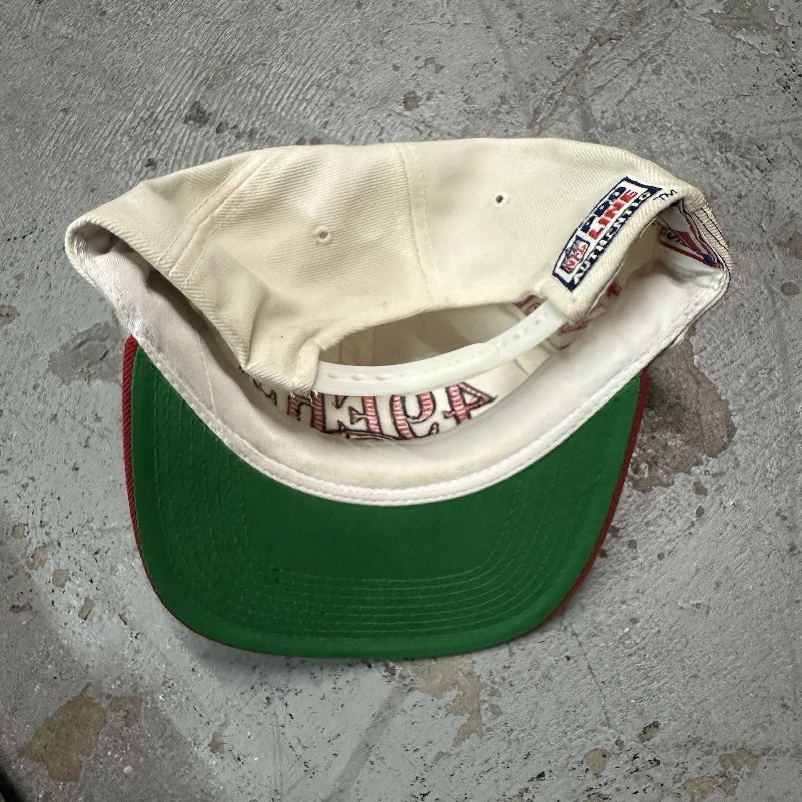 NFL × Sports Specialties × Vintage Vintage 90s Sports Specialties San Francisco 49ers Laser Hat Size ONE SIZE - 5 Thumbnail