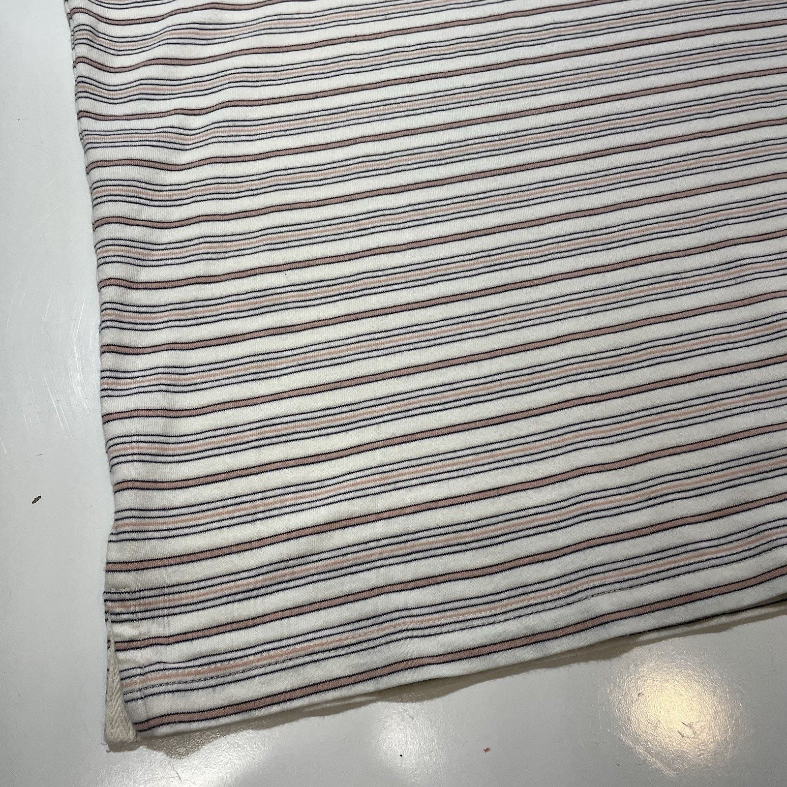 Marine Layer Marine Layer California Polo Shirt M/L Beige Stripe Cotton Size US L / EU 52-54 / 3 - 3 Thumbnail